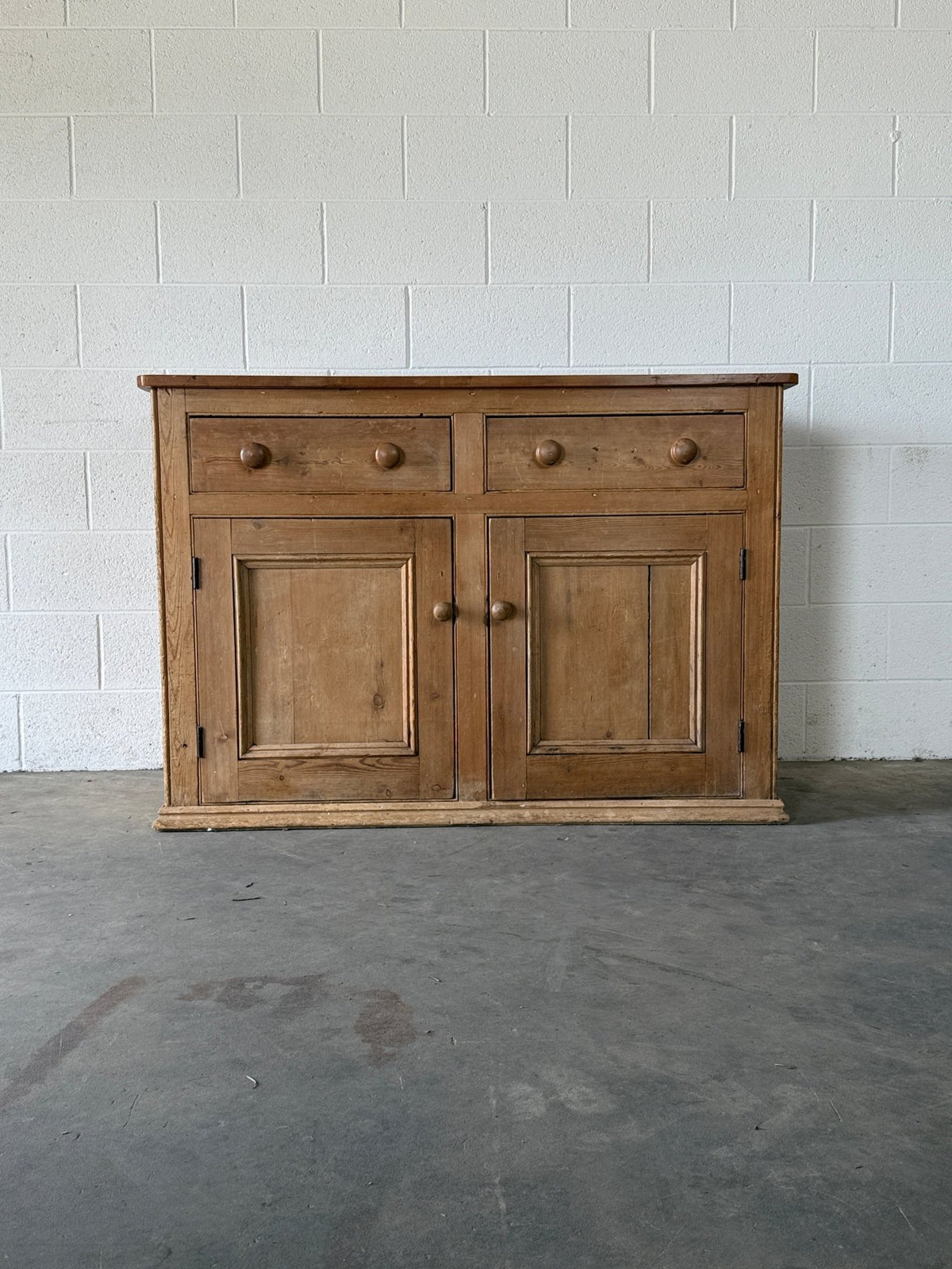 Antique Pine Sideboard - House on Horizon