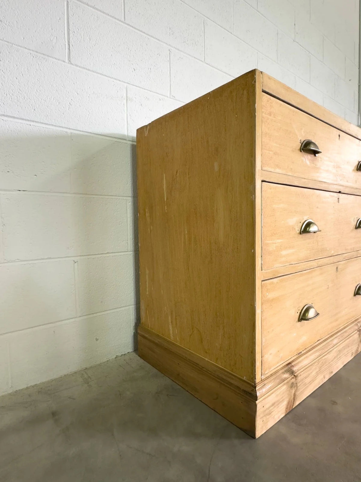 Antique pine six drawer dresser or sideboard - House on Horizon