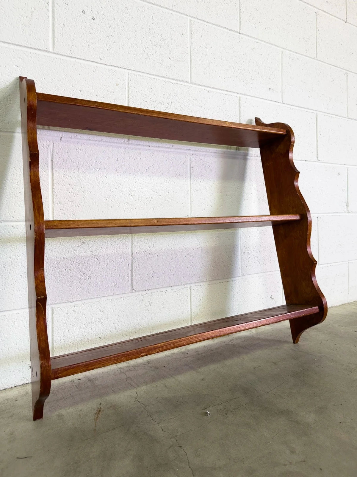 Antique Pine Wall Shelf - House on Horizon