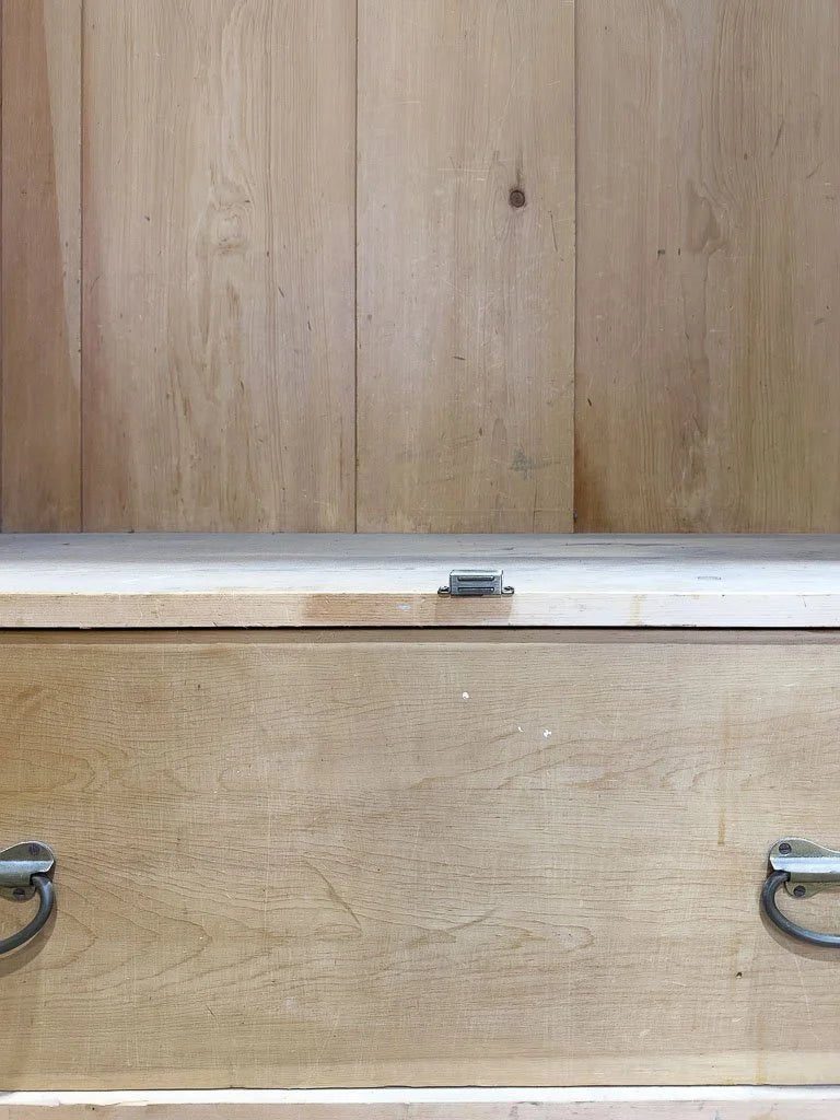 Antique pine wardrobe - House on Horizon