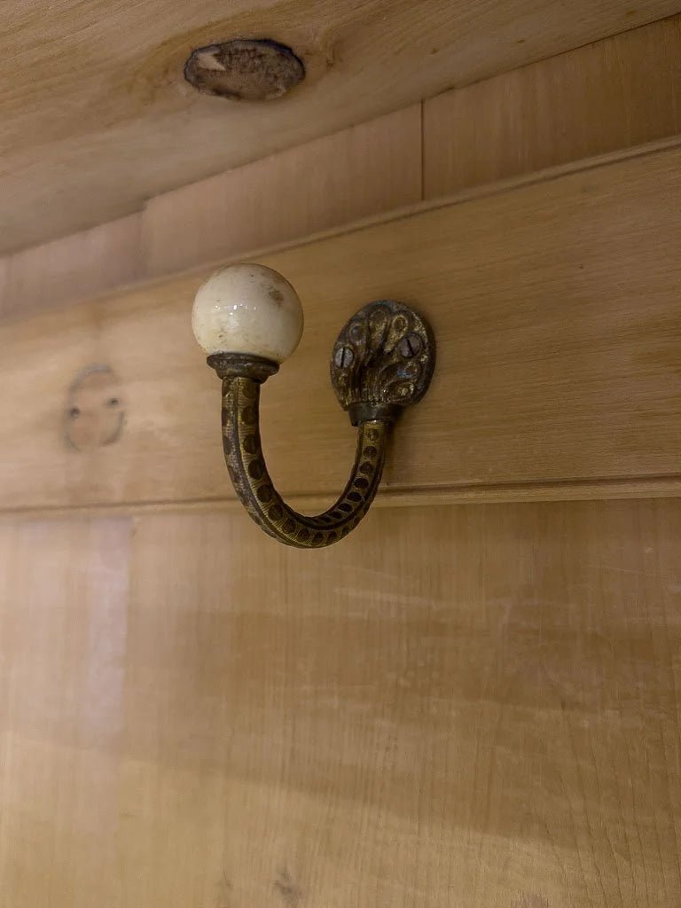 Antique pine wardrobe - House on Horizon
