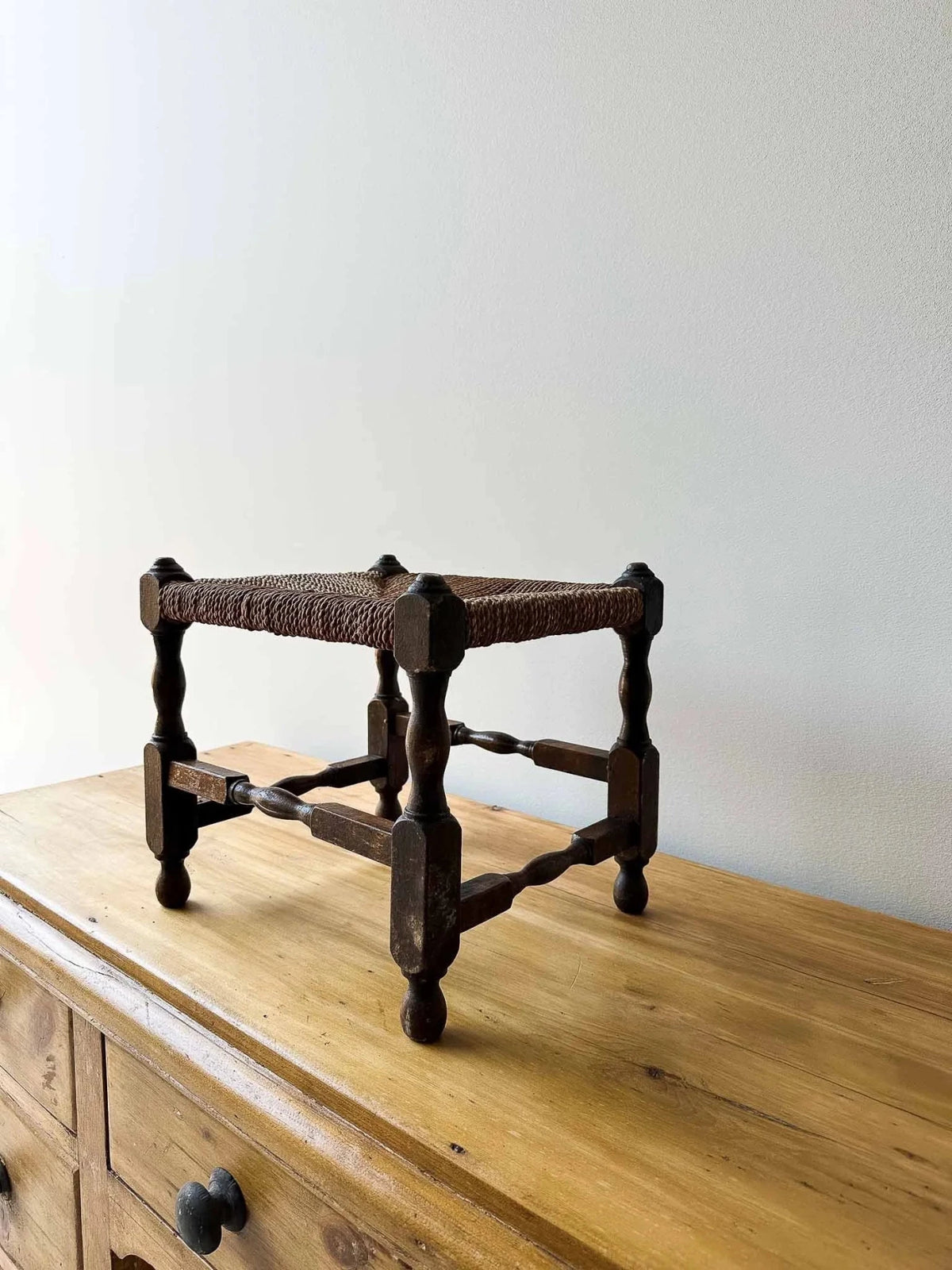 Antique stool - House on Horizon