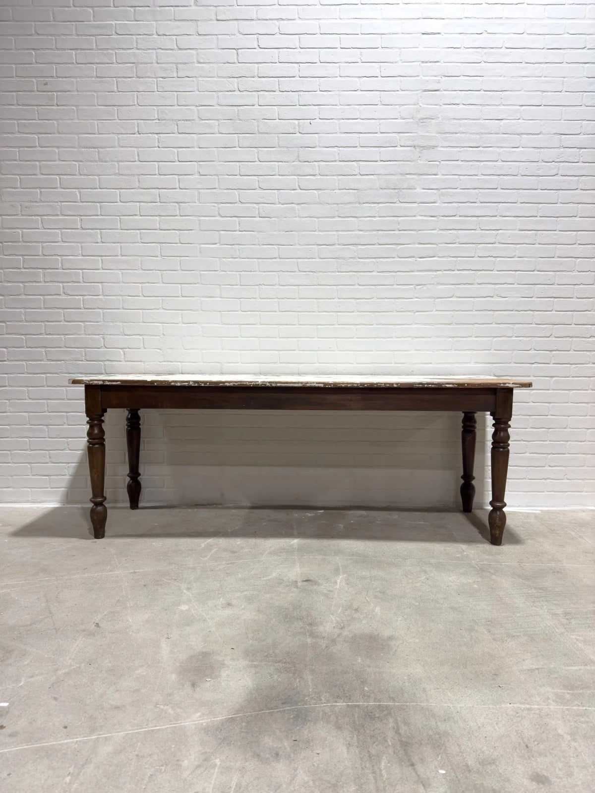 Antique table with original paint - House on Horizon