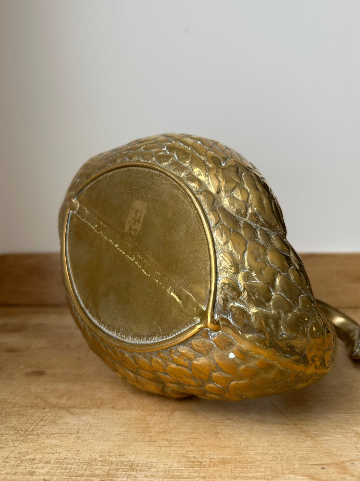 Brass swan planter - House on Horizon