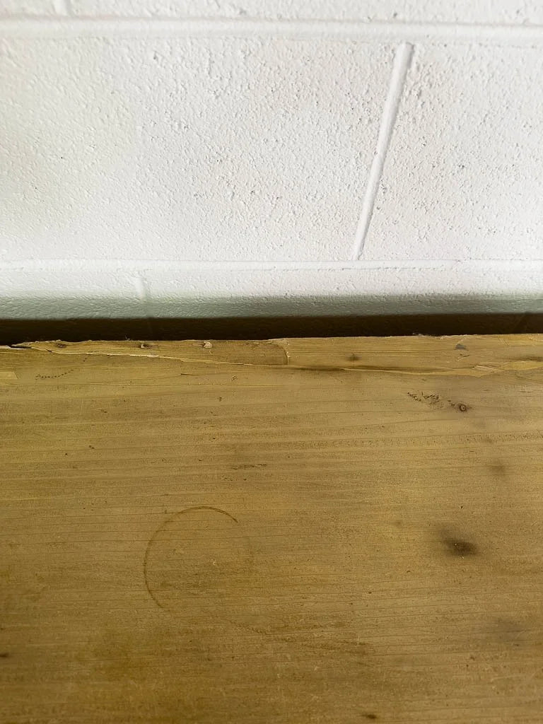 Antique English pine cupboard