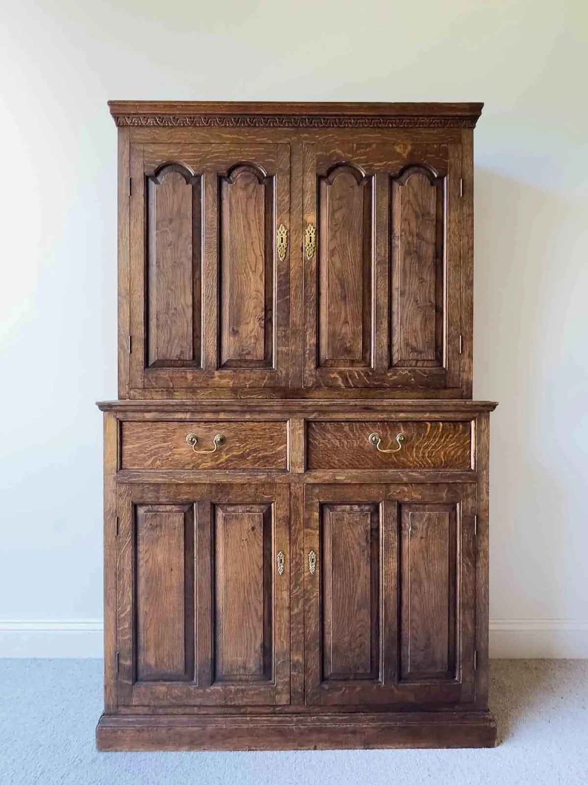 English oak larder cupboard - House on Horizon