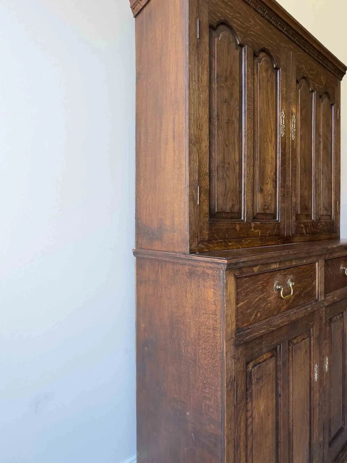 English oak larder cupboard - House on Horizon