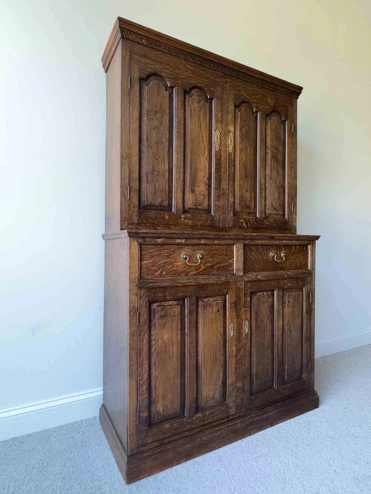 English oak larder cupboard - House on Horizon