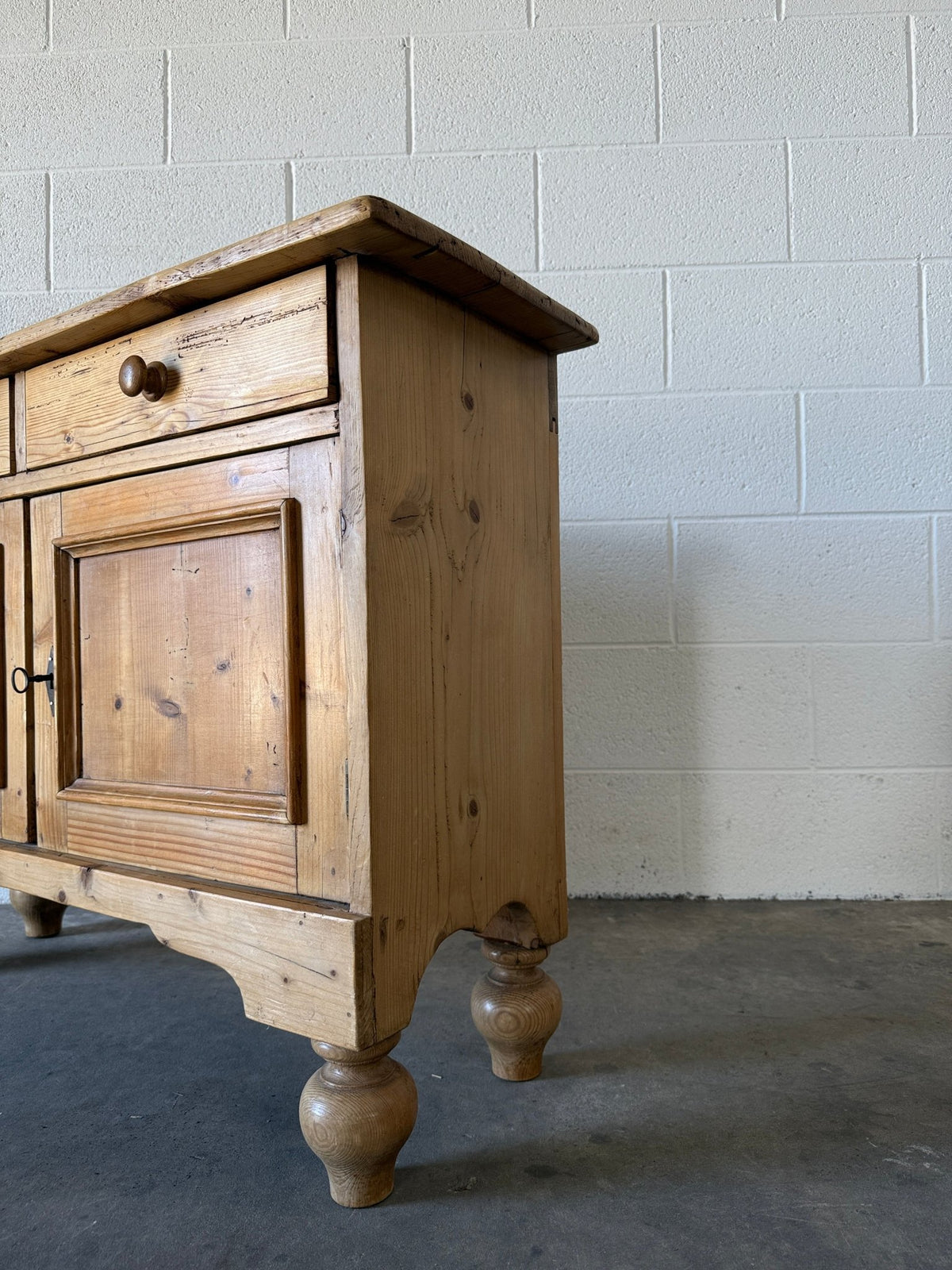 European pine cupboard circa 1940 - House on Horizon