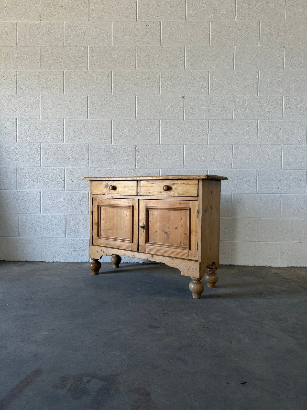 European pine cupboard circa 1940 - House on Horizon