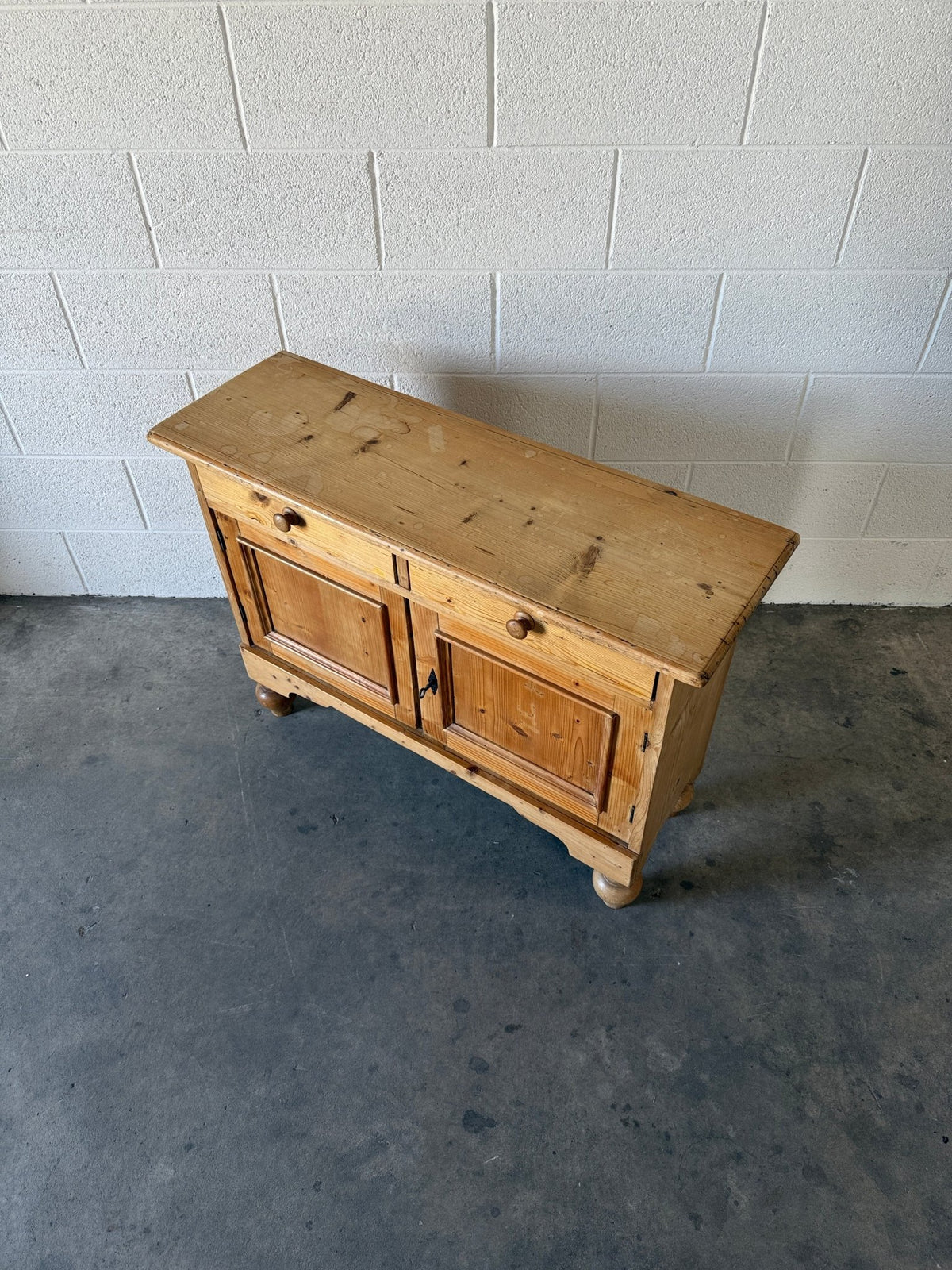 European pine cupboard circa 1940 - House on Horizon