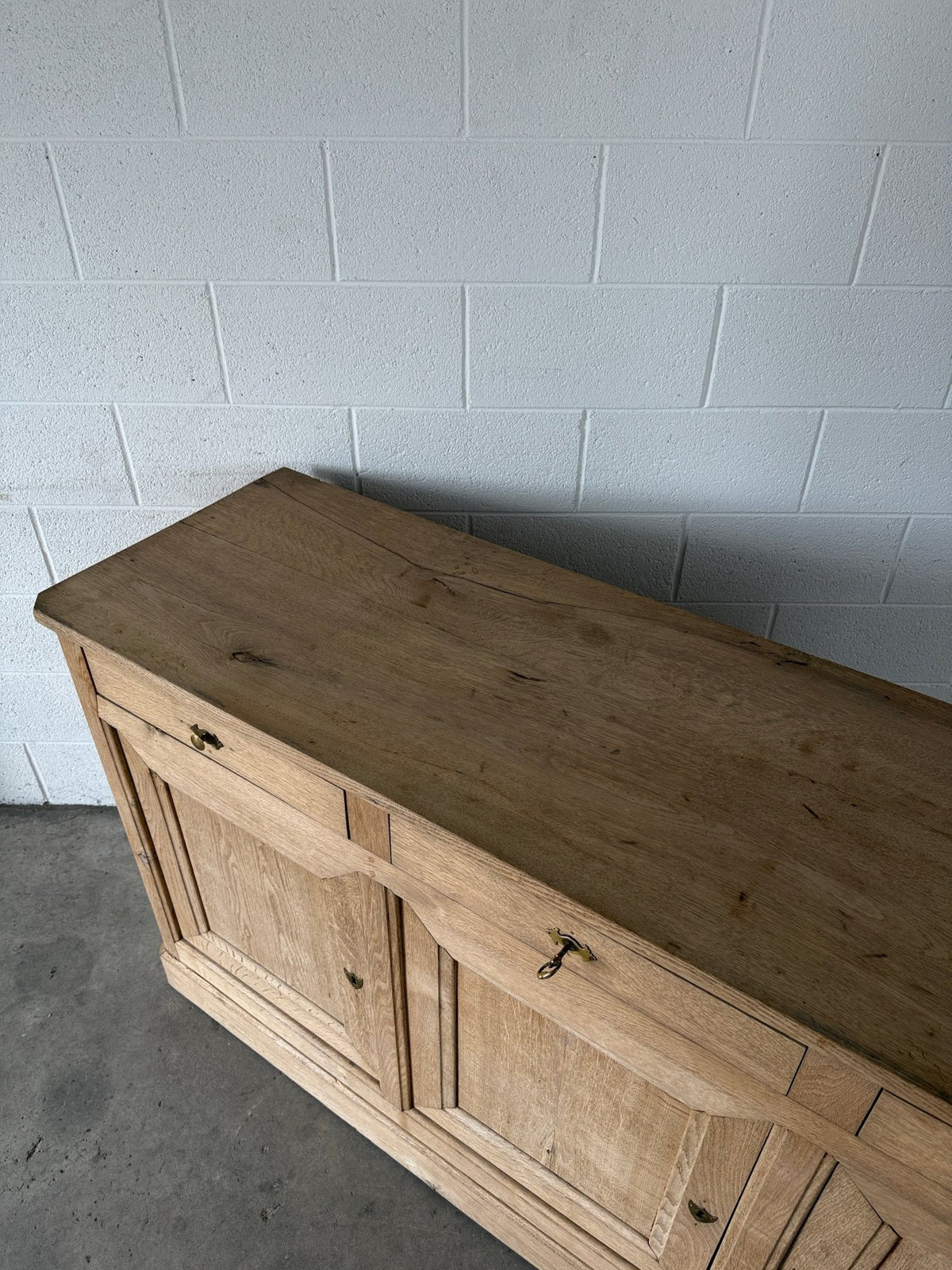 French antique oak sideboard - House on Horizon