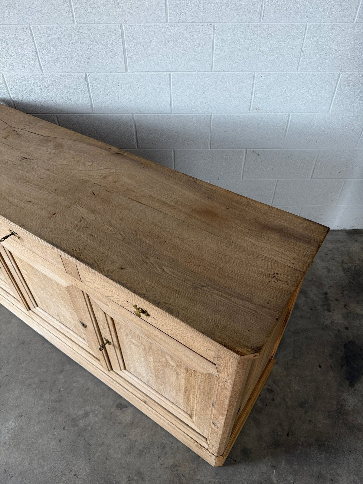 French antique oak sideboard - House on Horizon
