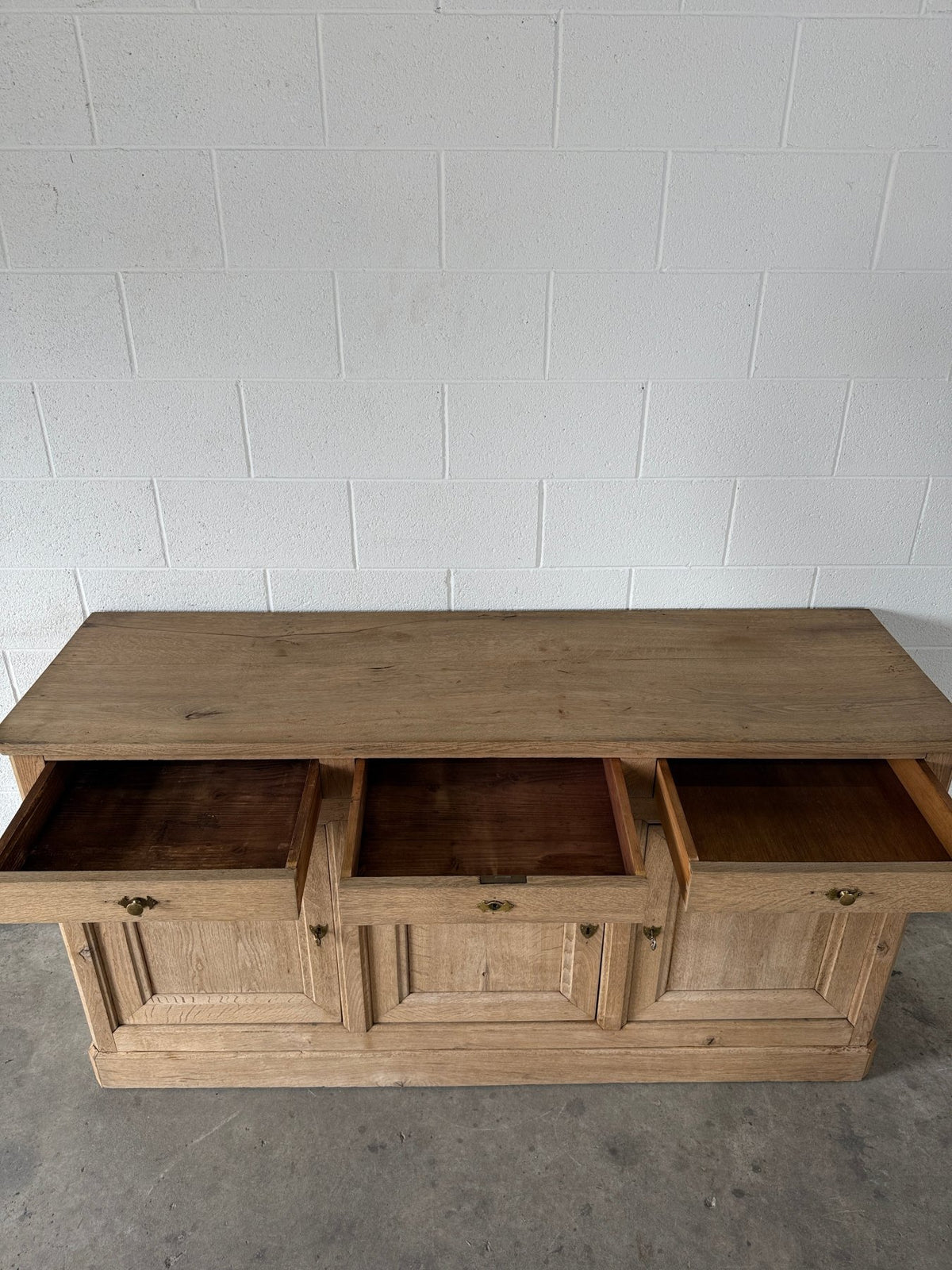 French antique oak sideboard - House on Horizon