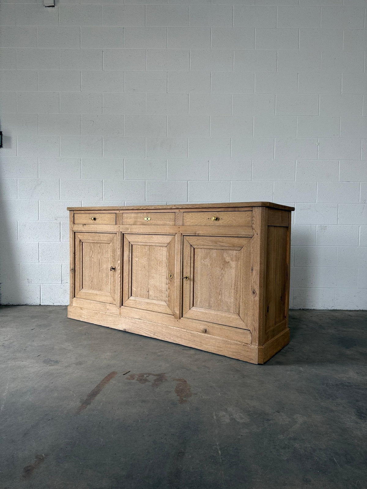 French antique oak sideboard - House on Horizon