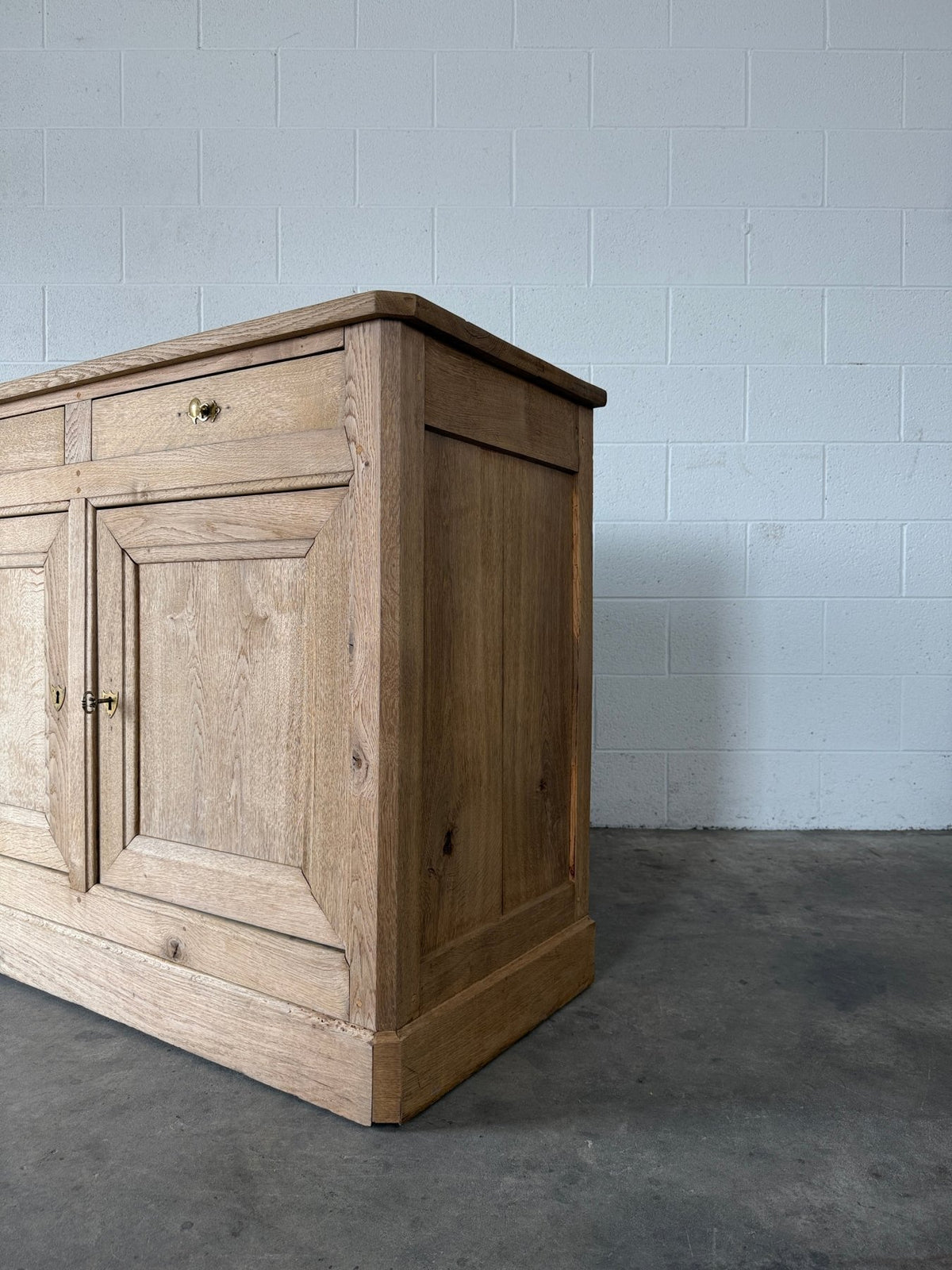 French antique oak sideboard - House on Horizon