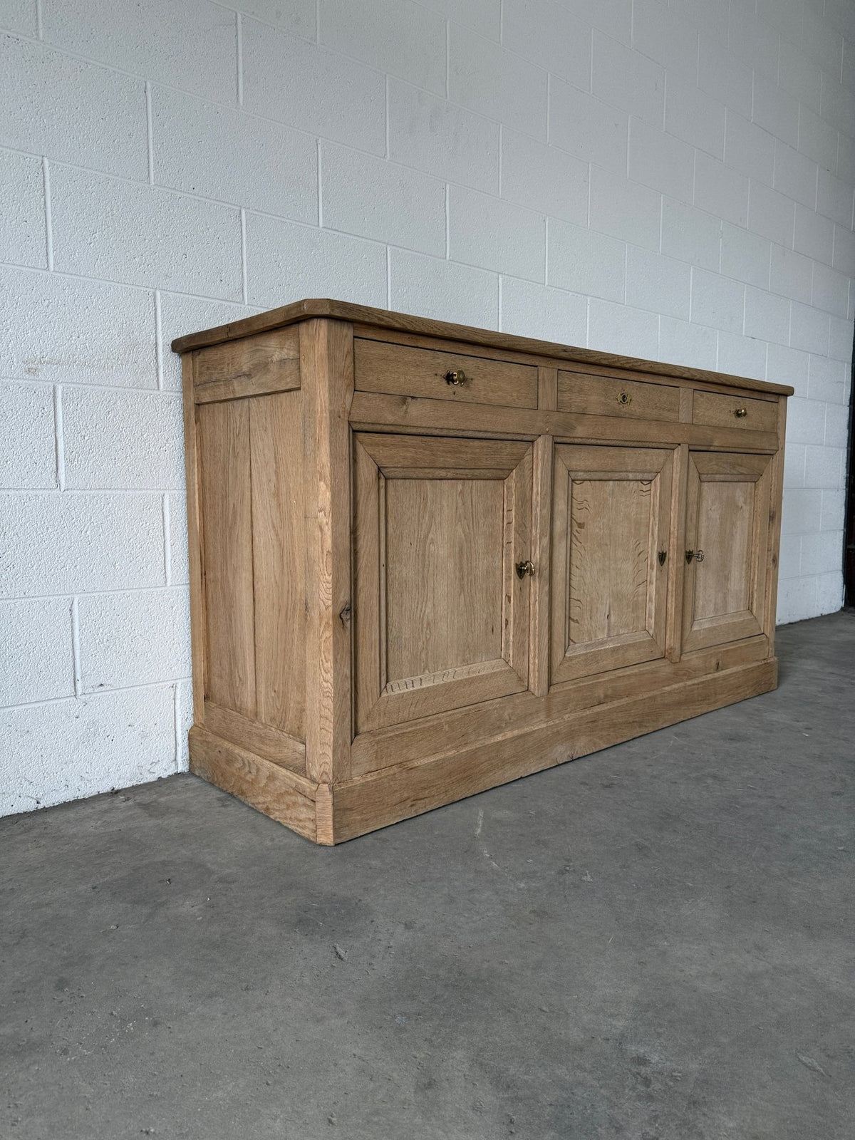 French antique oak sideboard - House on Horizon