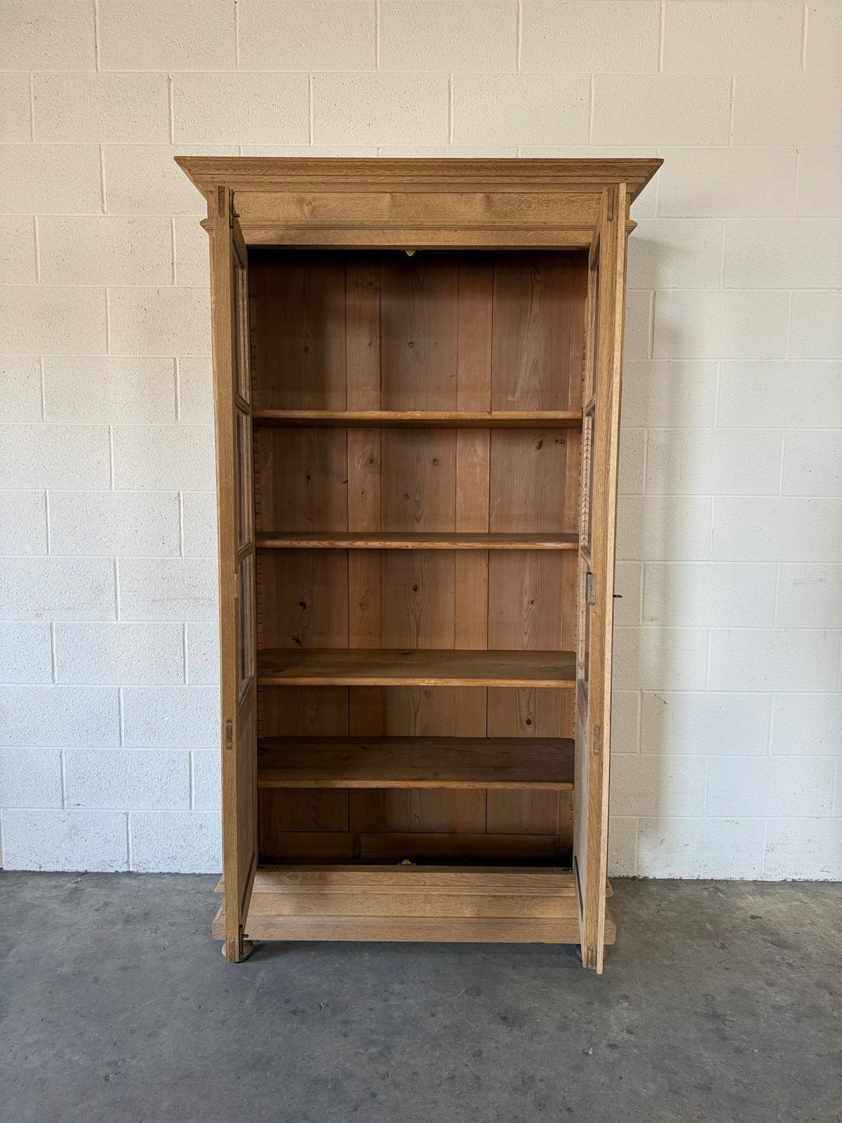 French glass display cupboard - House on Horizon