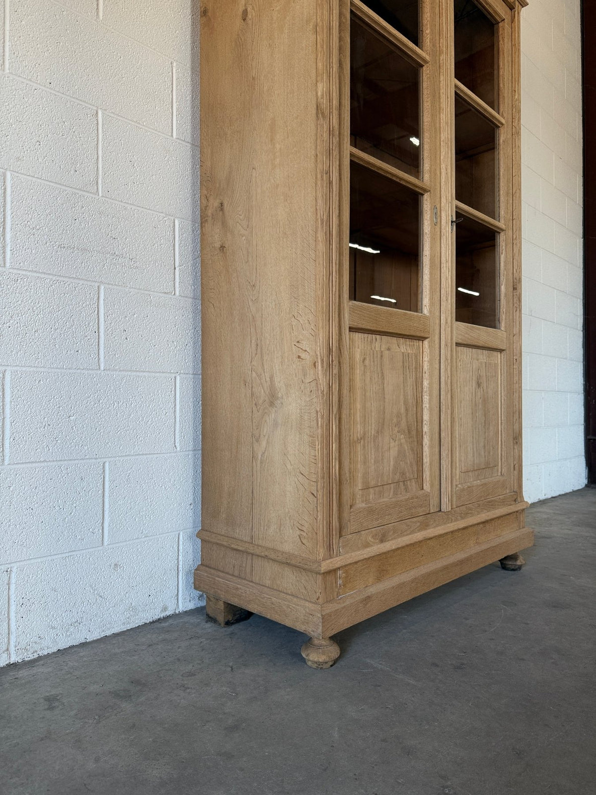 French glass display cupboard - House on Horizon
