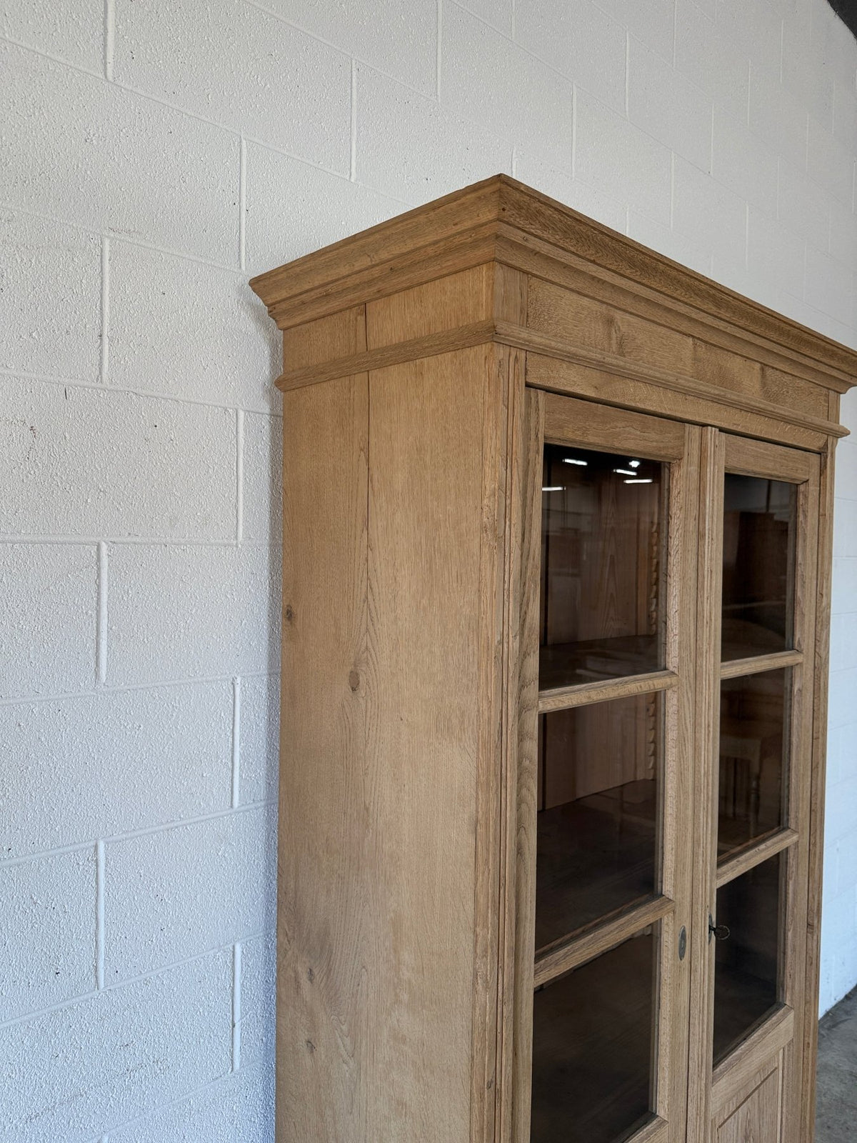 French glass display cupboard - House on Horizon