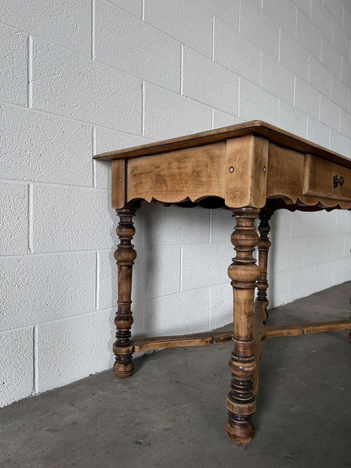 French oak table - House on Horizon