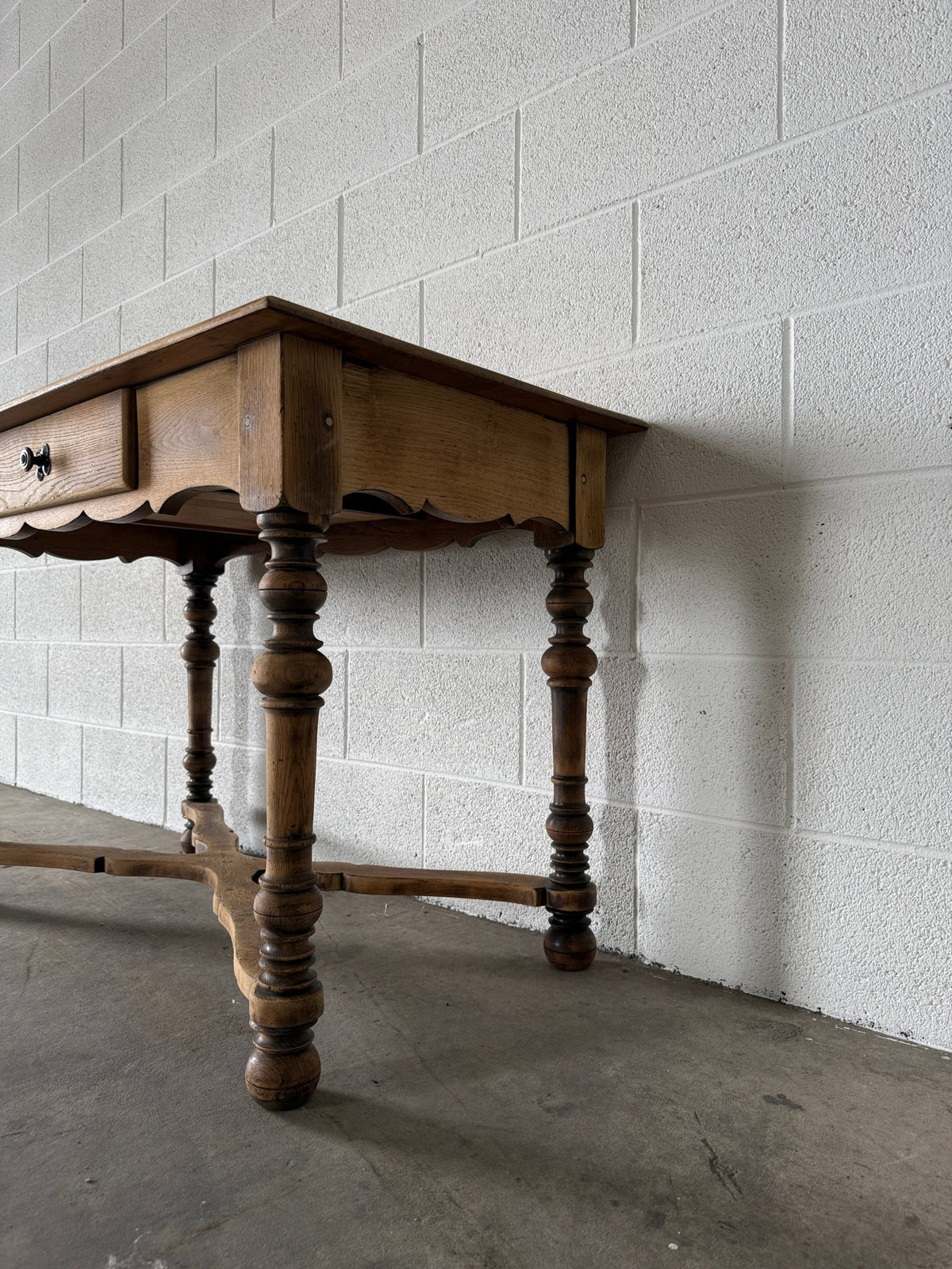 French oak table - House on Horizon