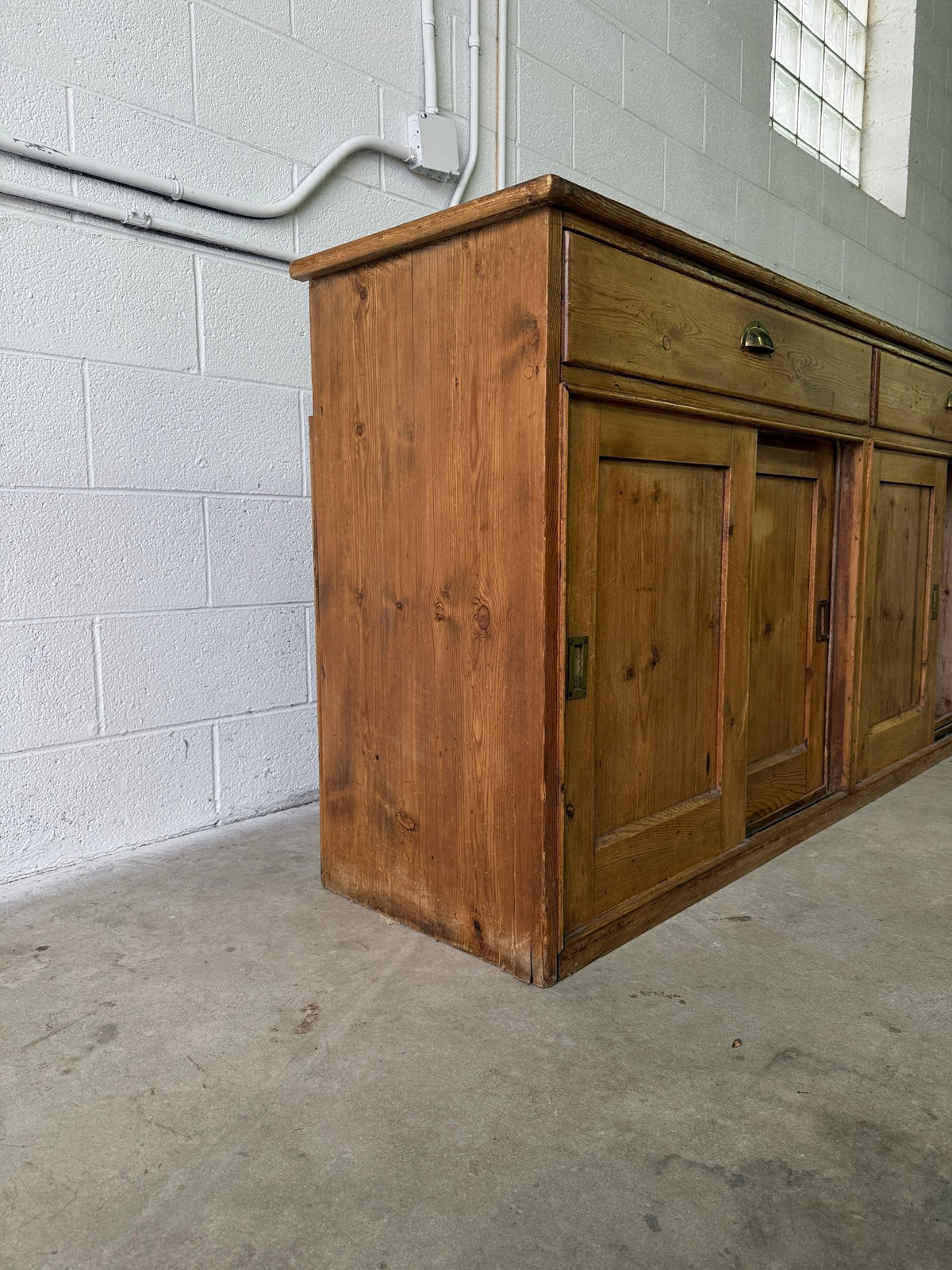 Gorgeous antique pine sideboard - House on Horizon