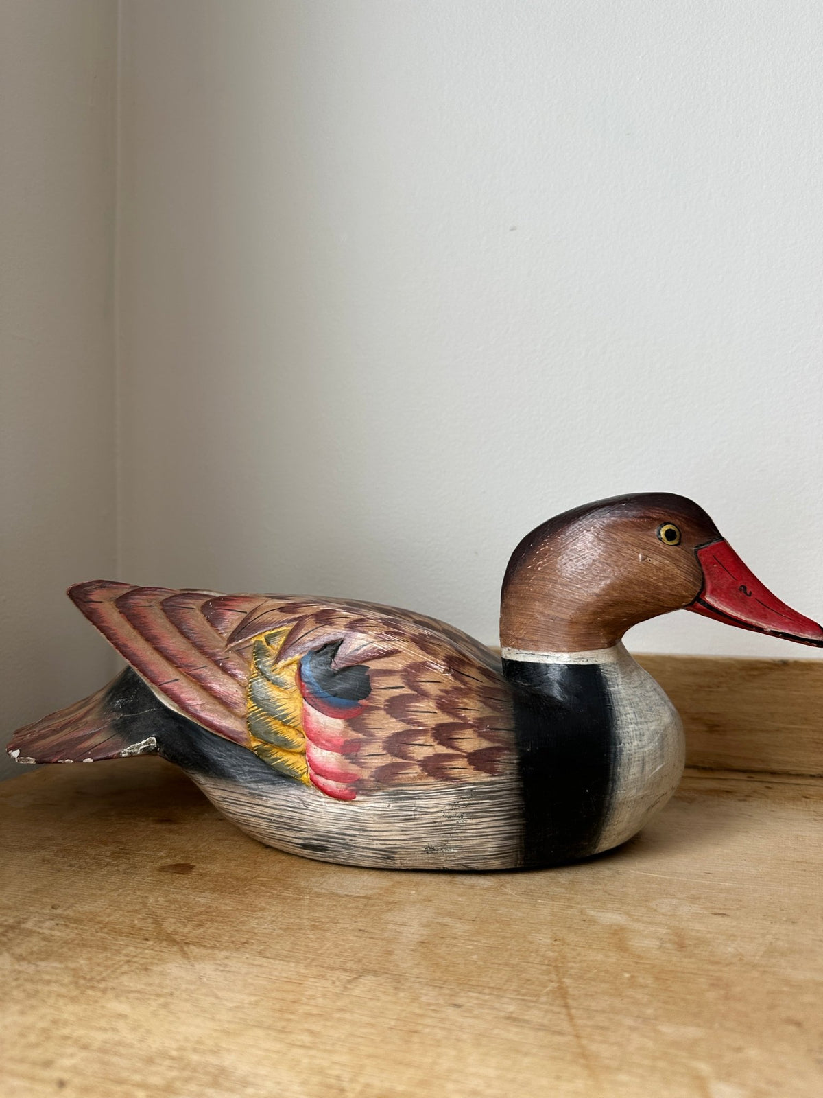 Hand-painted duck - House on Horizon