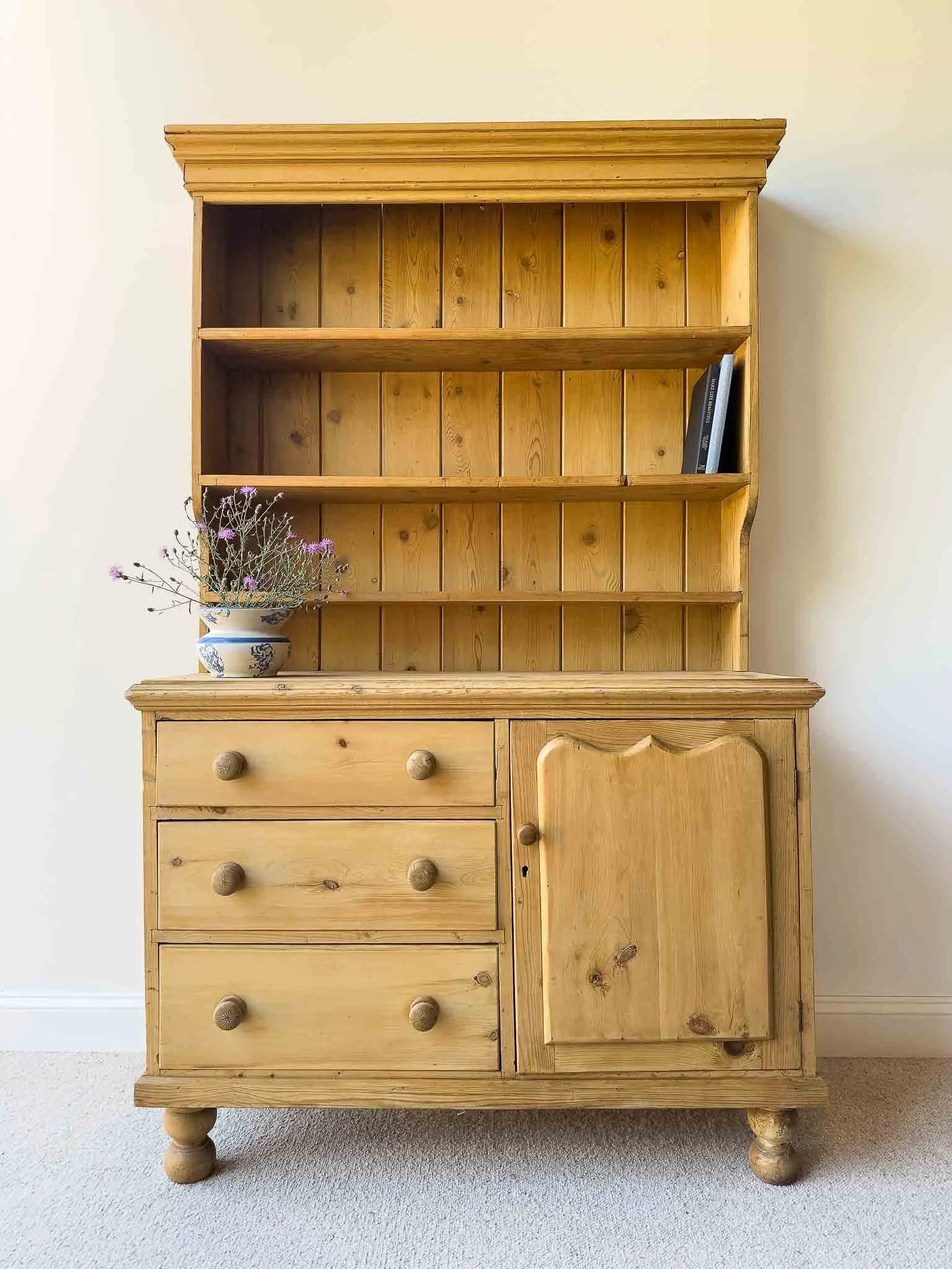 Antique English kitchen dresser