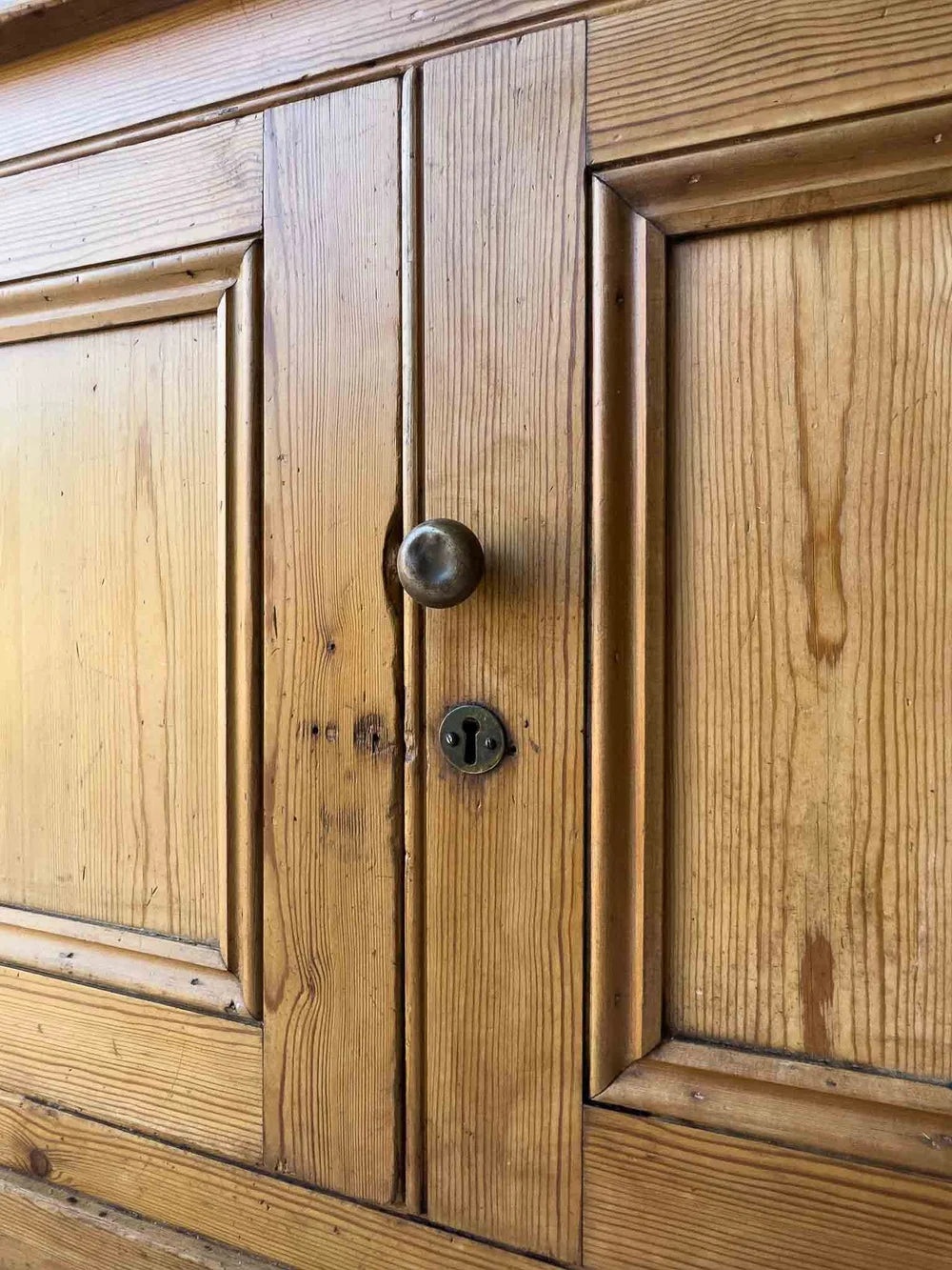 English antique cupboard