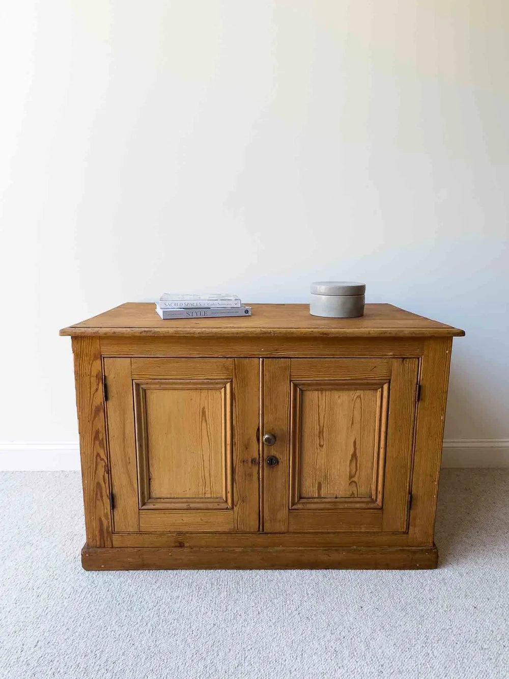 English antique cupboard