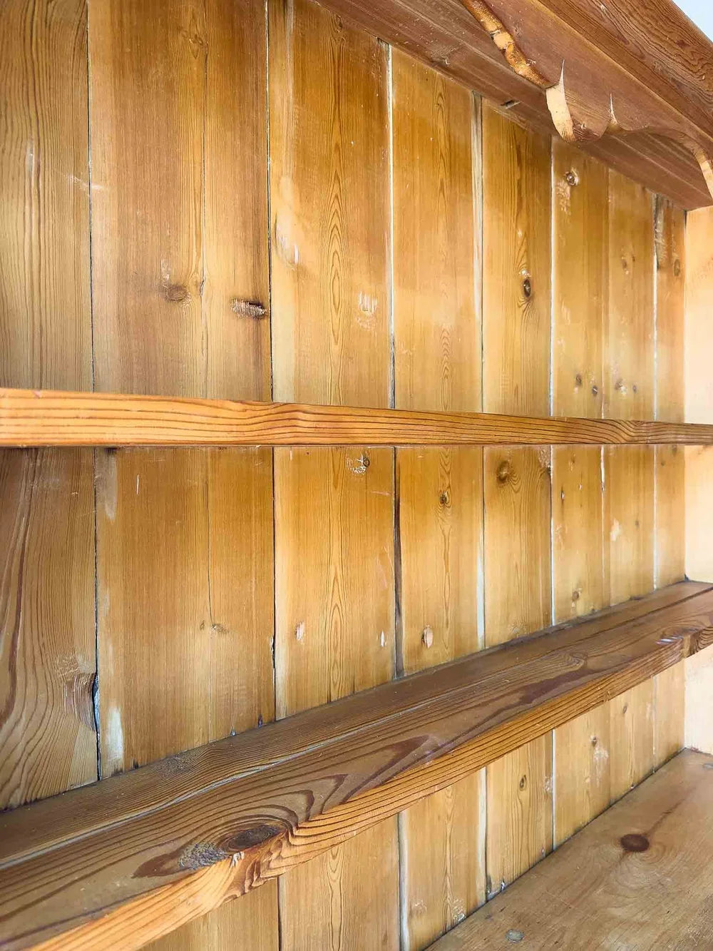 Large English antique kitchen dresser