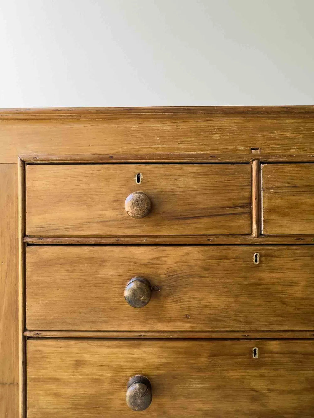 Impressive victorian pine drawers