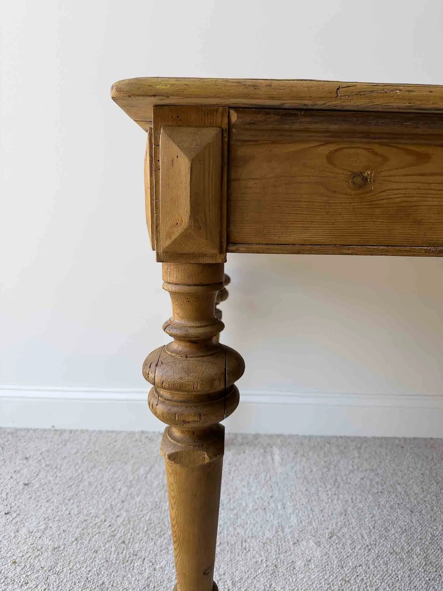 Victorian table with incredible legs