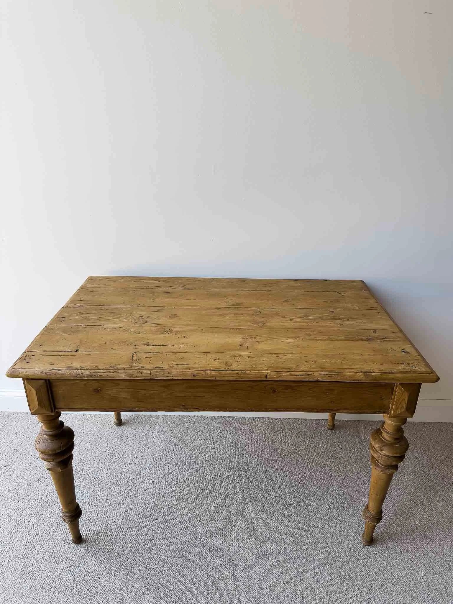 Victorian table with incredible legs