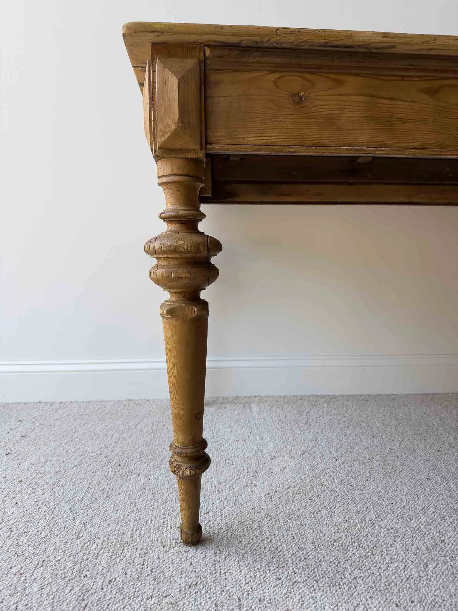 Victorian table with incredible legs