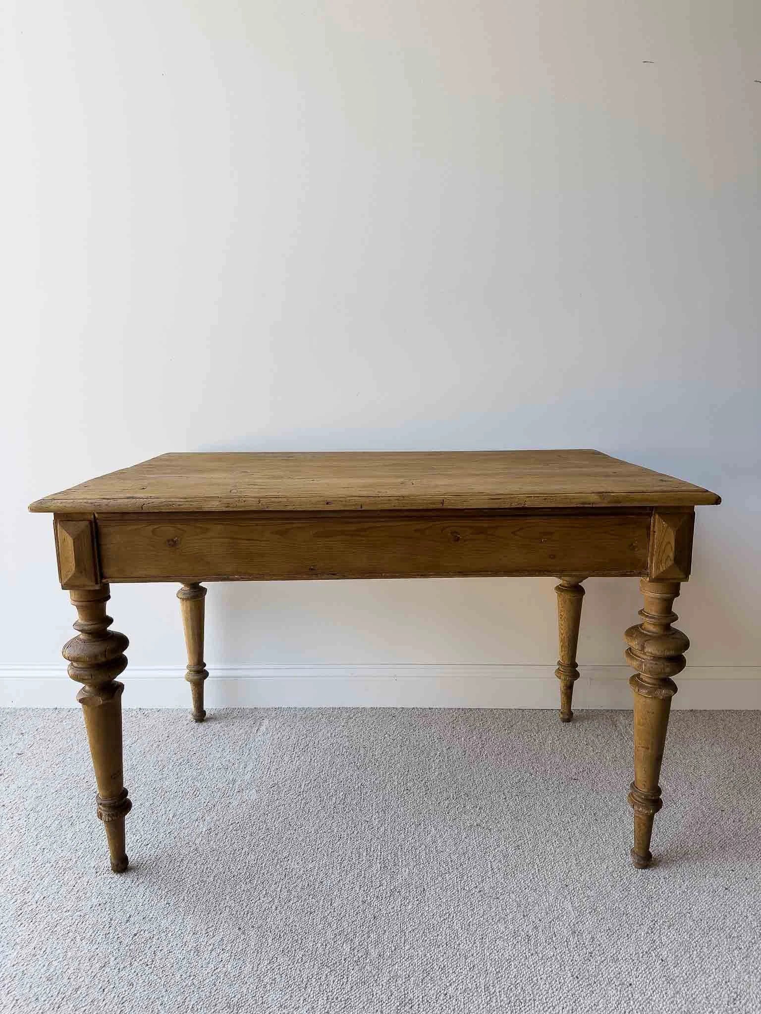 Victorian table with incredible legs