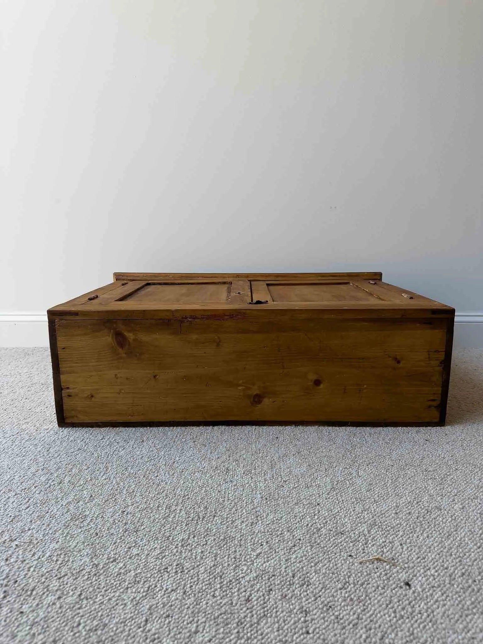 Antique pine cabinet