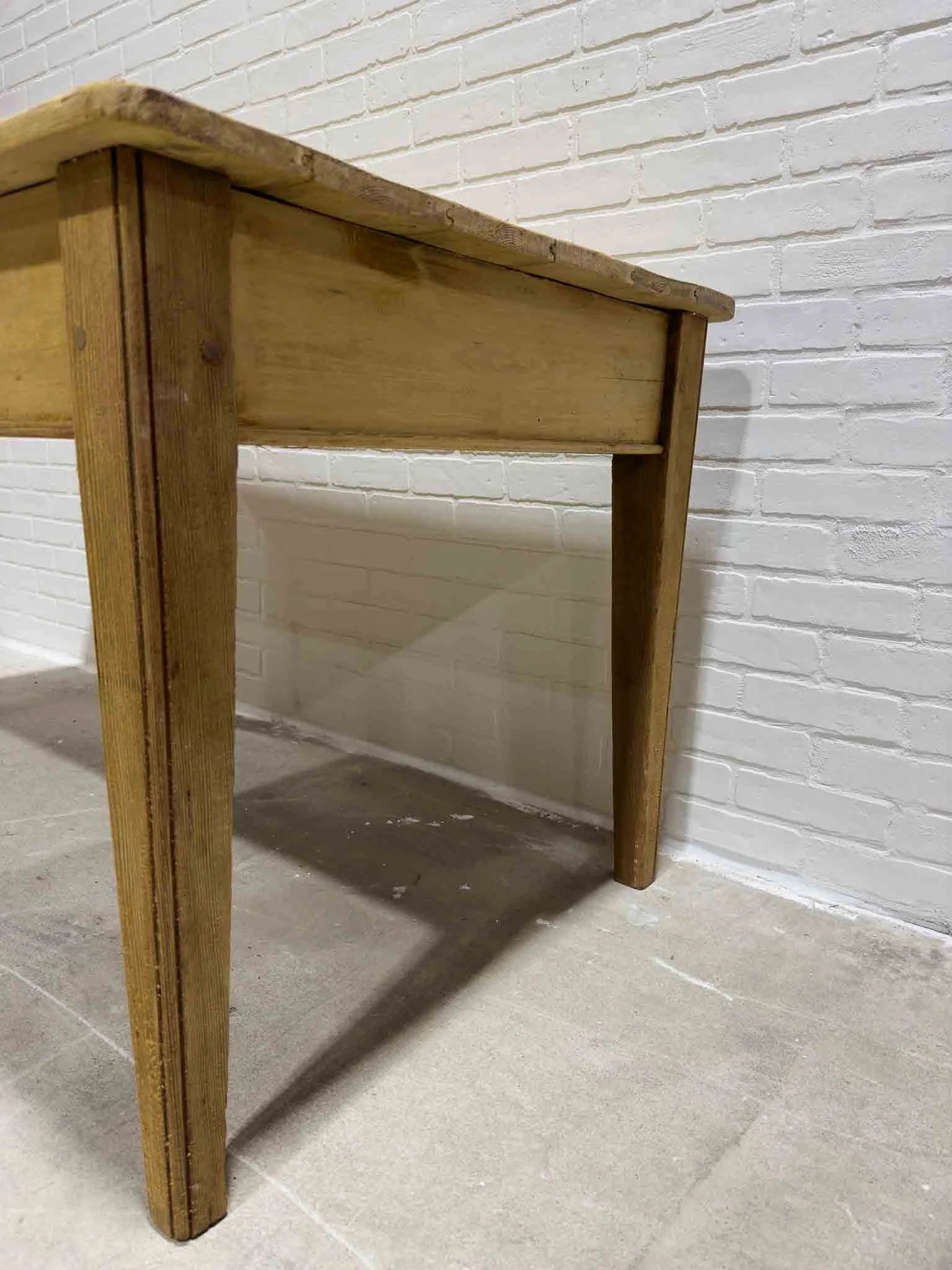 English Pine Kitchen Table