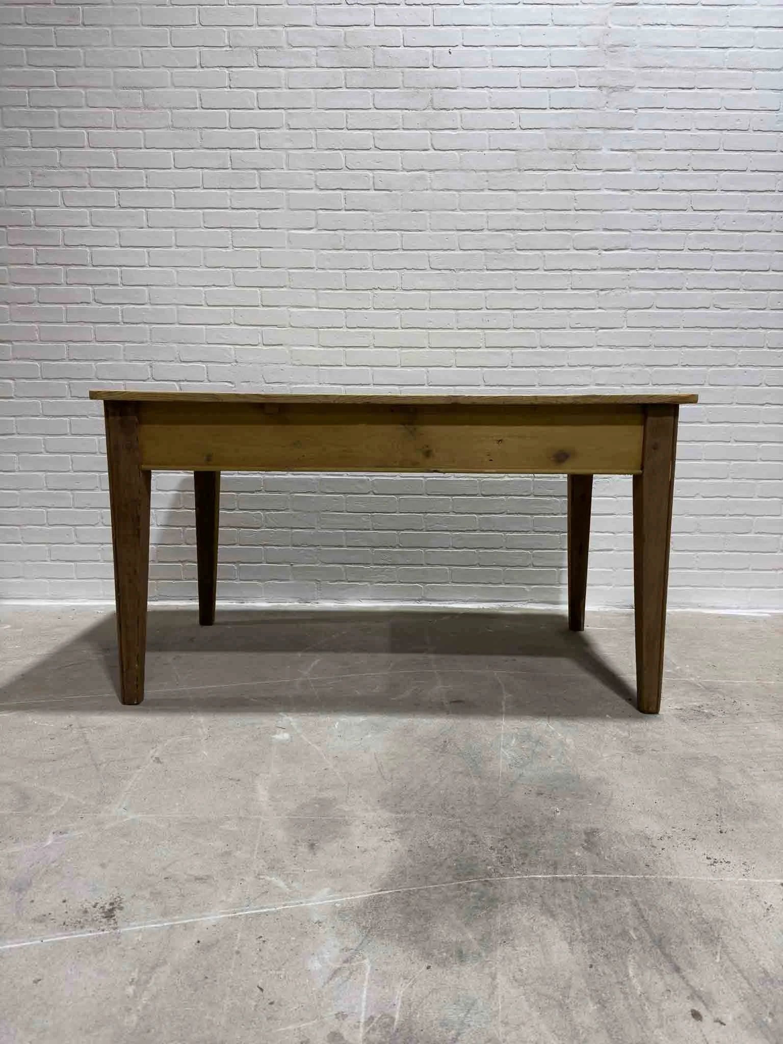 English Pine Kitchen Table