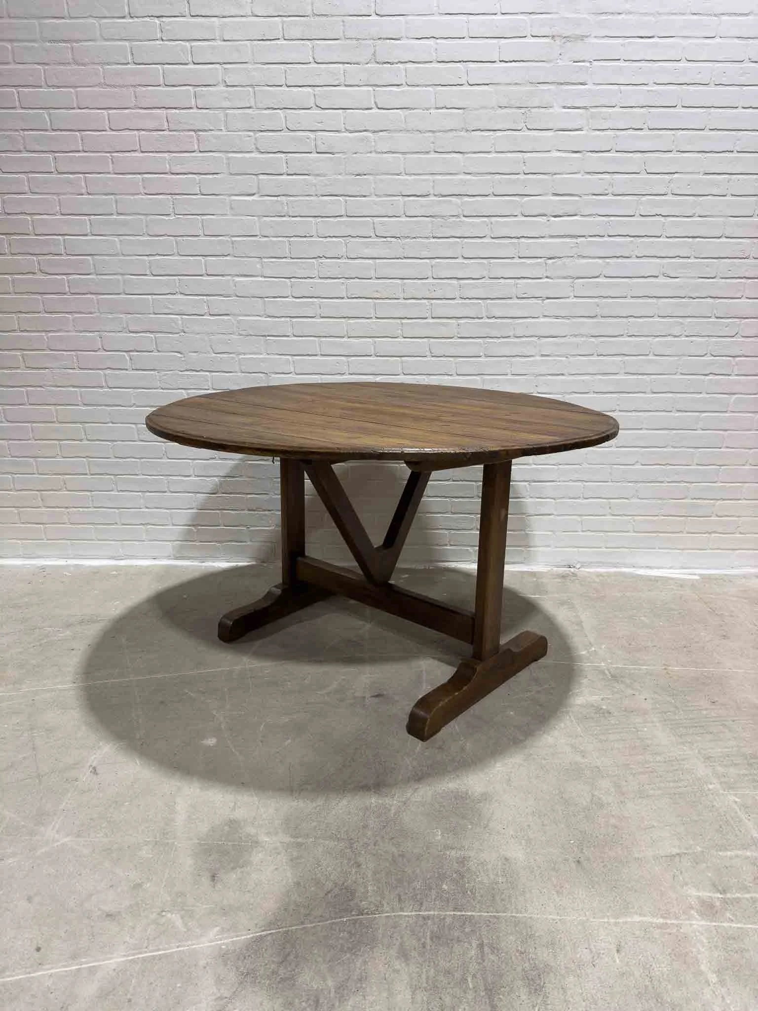 19th century French orchard table