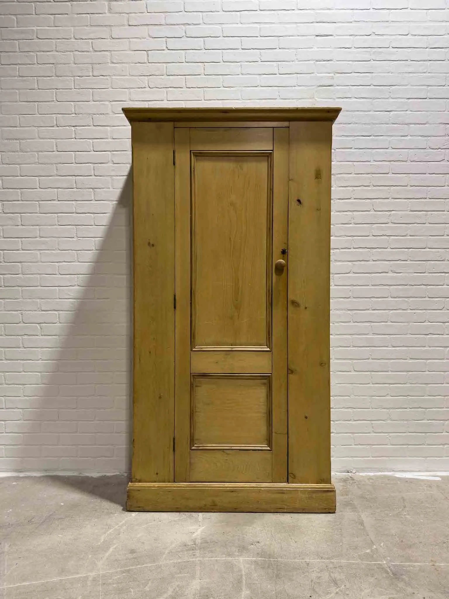 Victorian pine wardrobe
