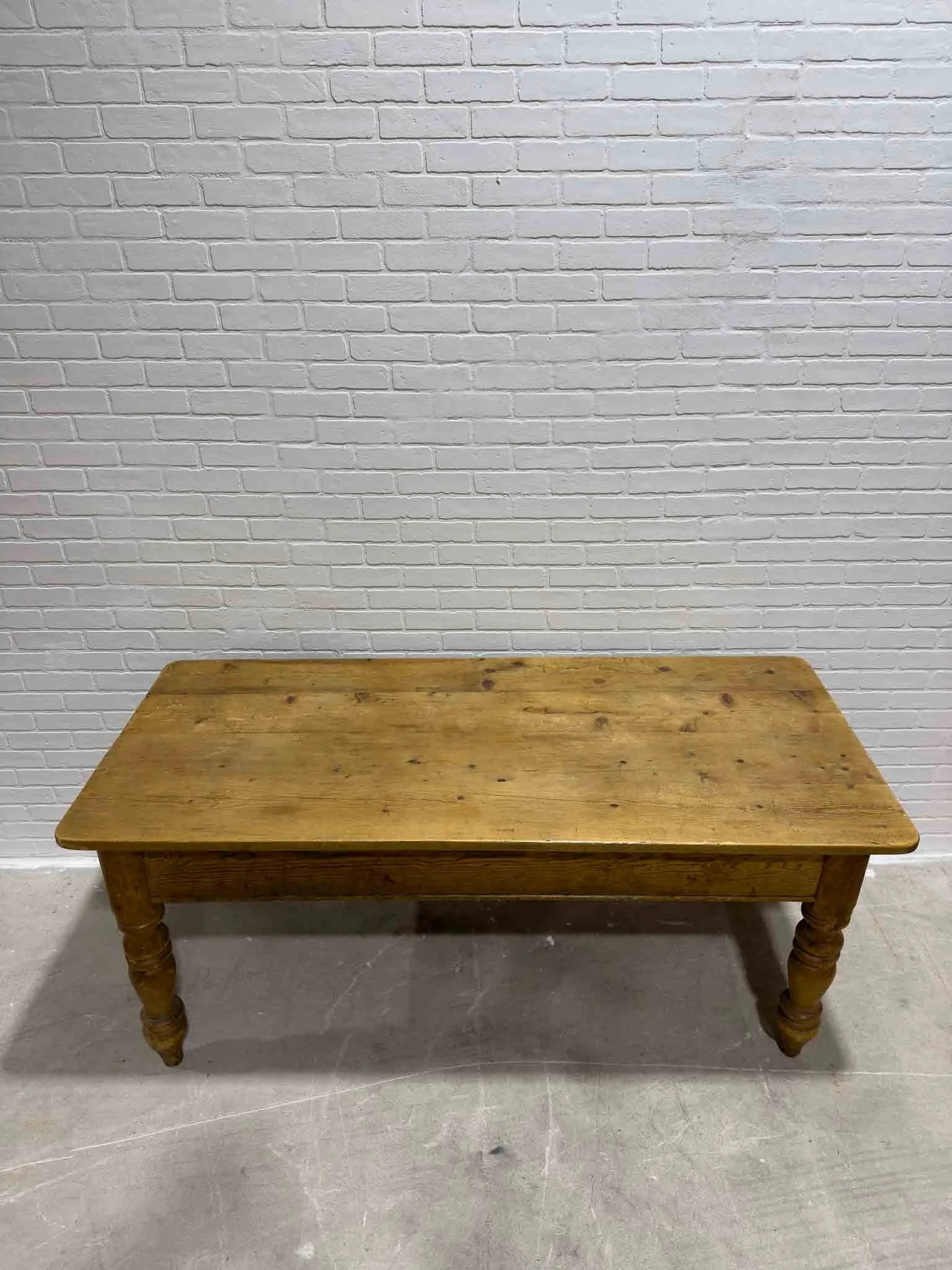 English pine table