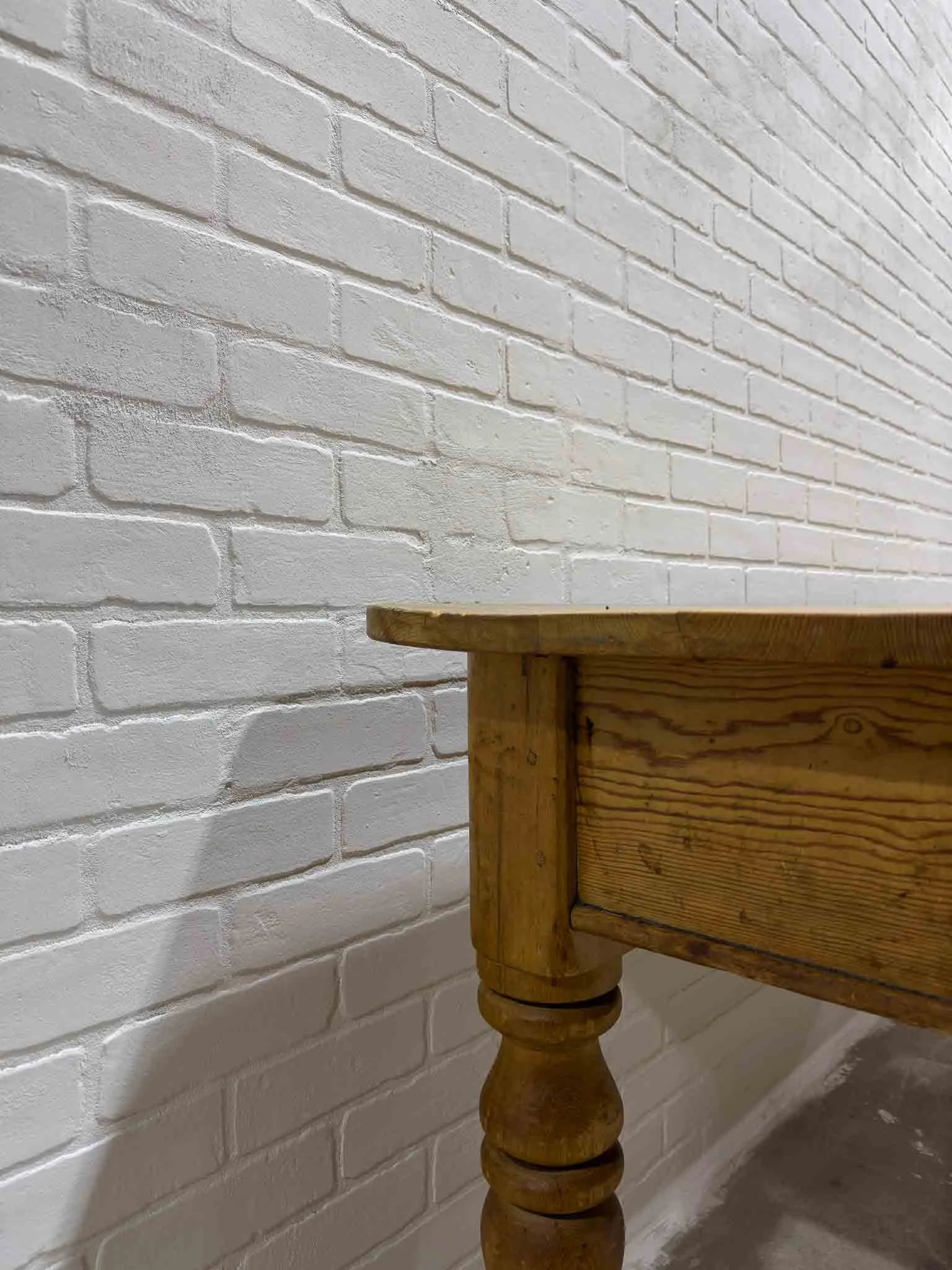 English pine table