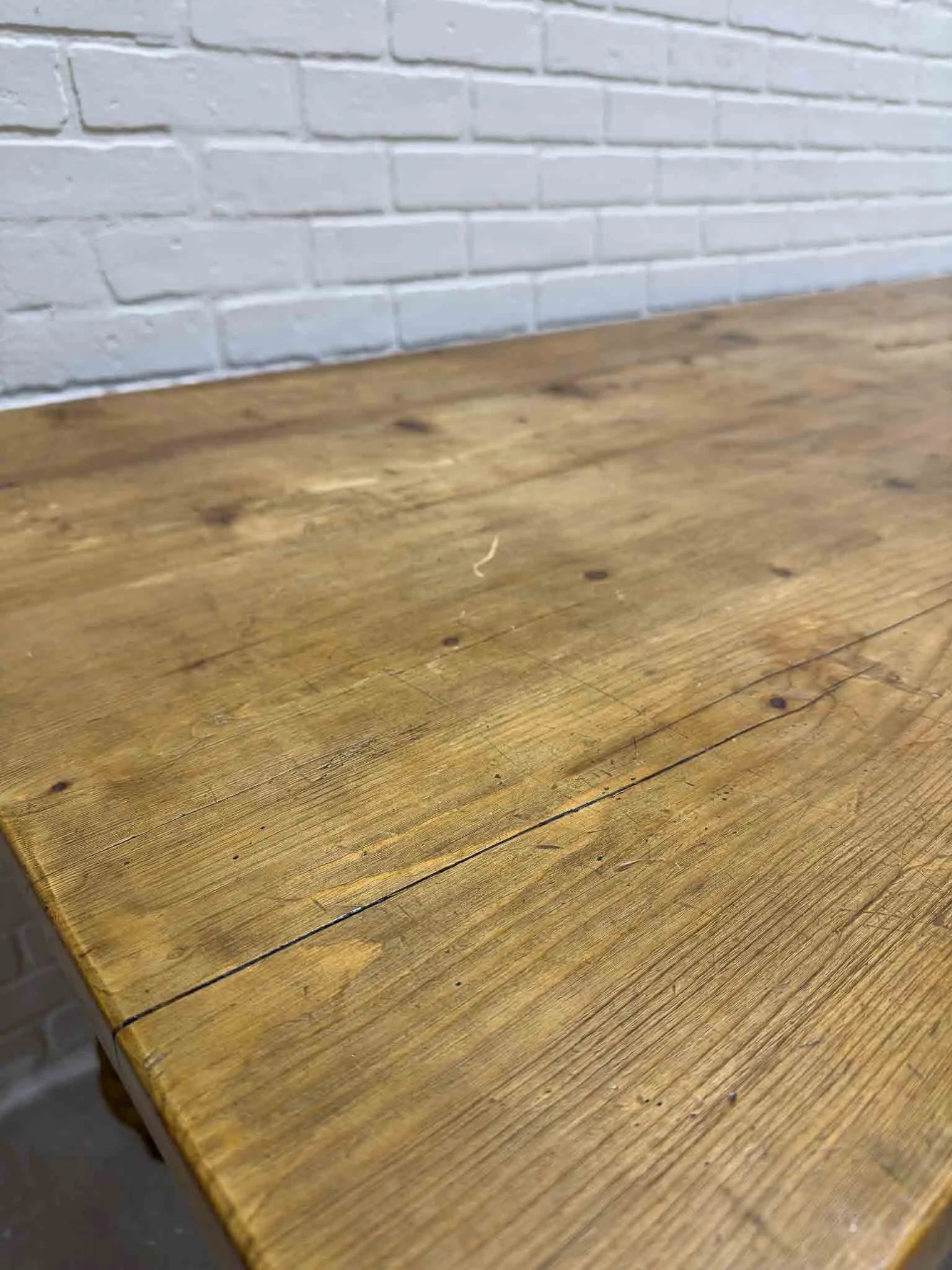 English pine table
