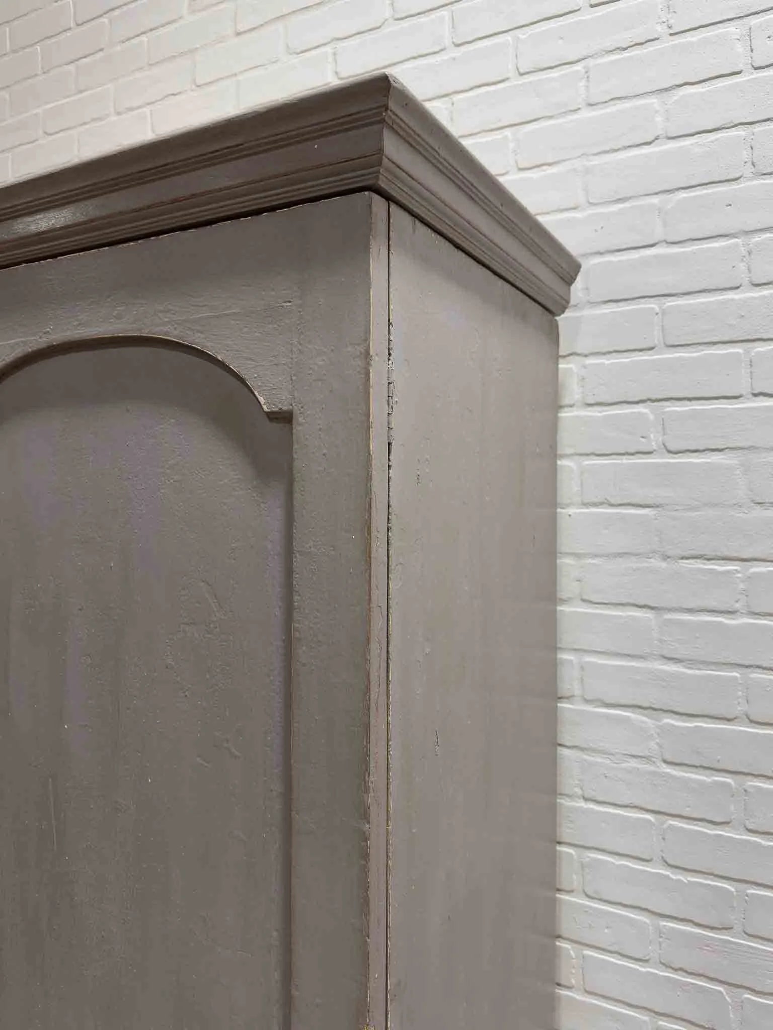 Painted English cupboard