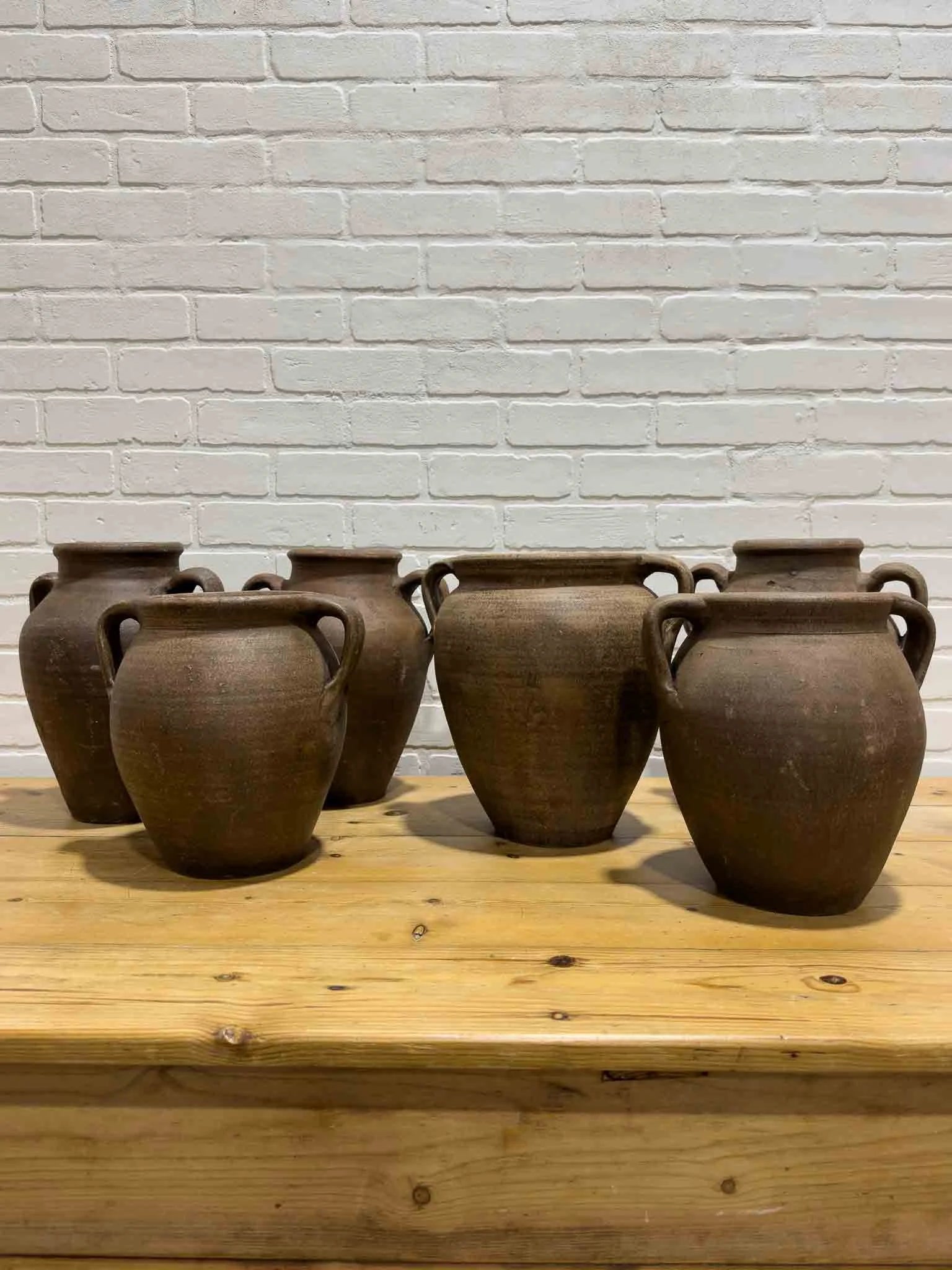 Turkish pots with handles