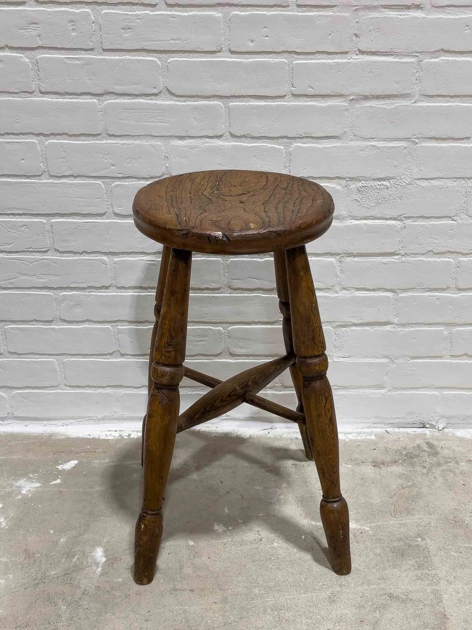 English antique stool #1
