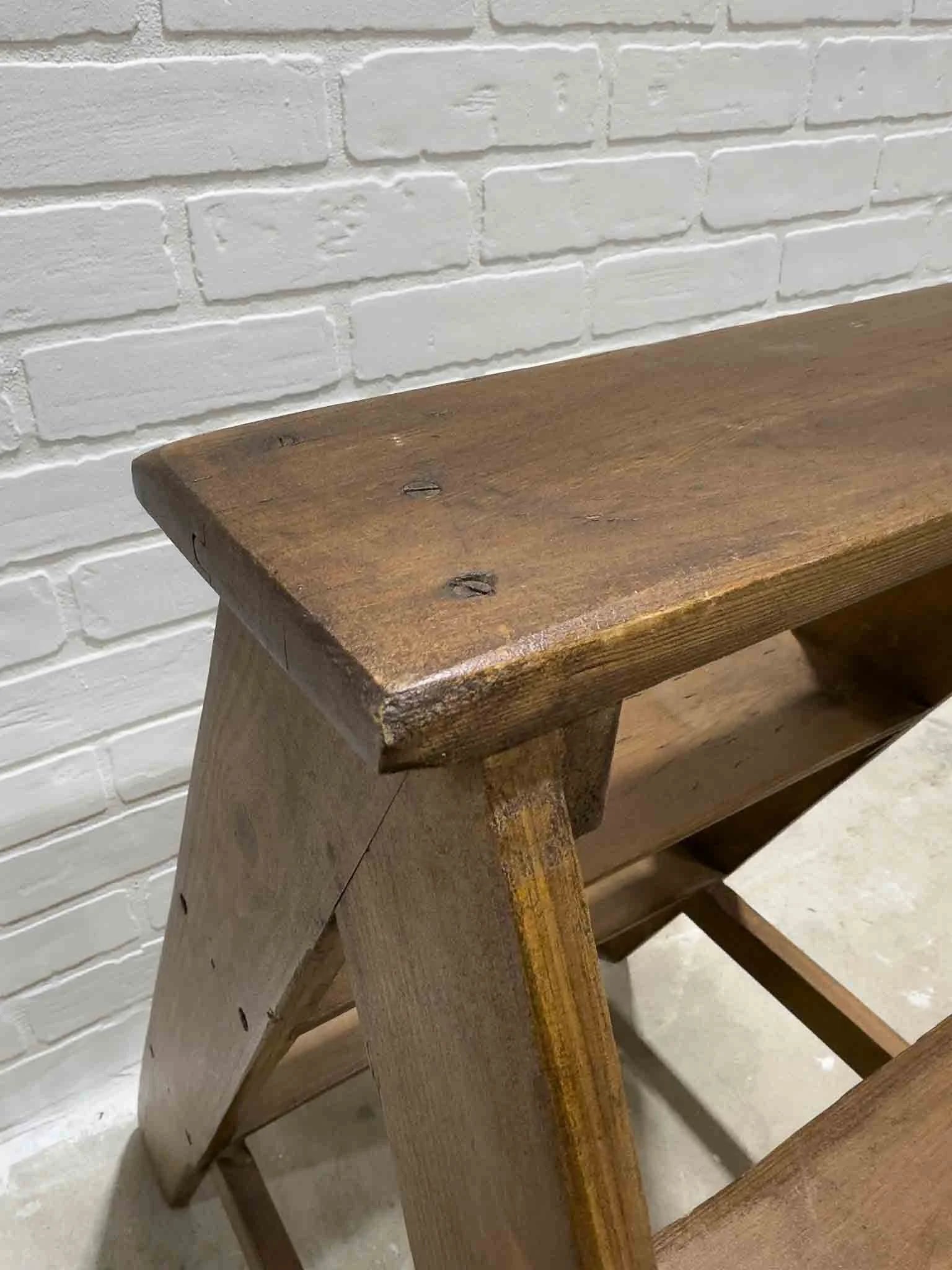 Antique English steps