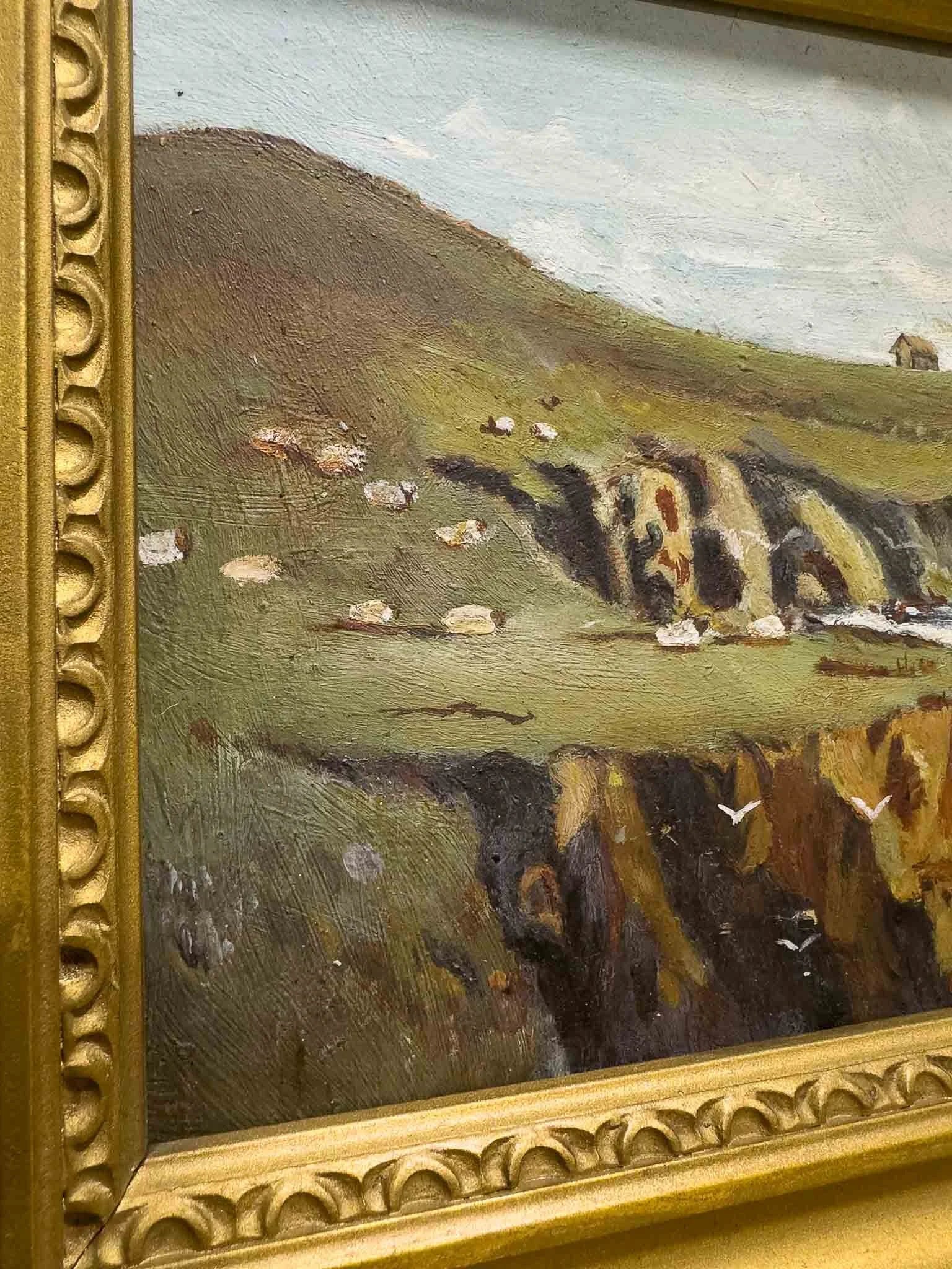 Vintage landscape art